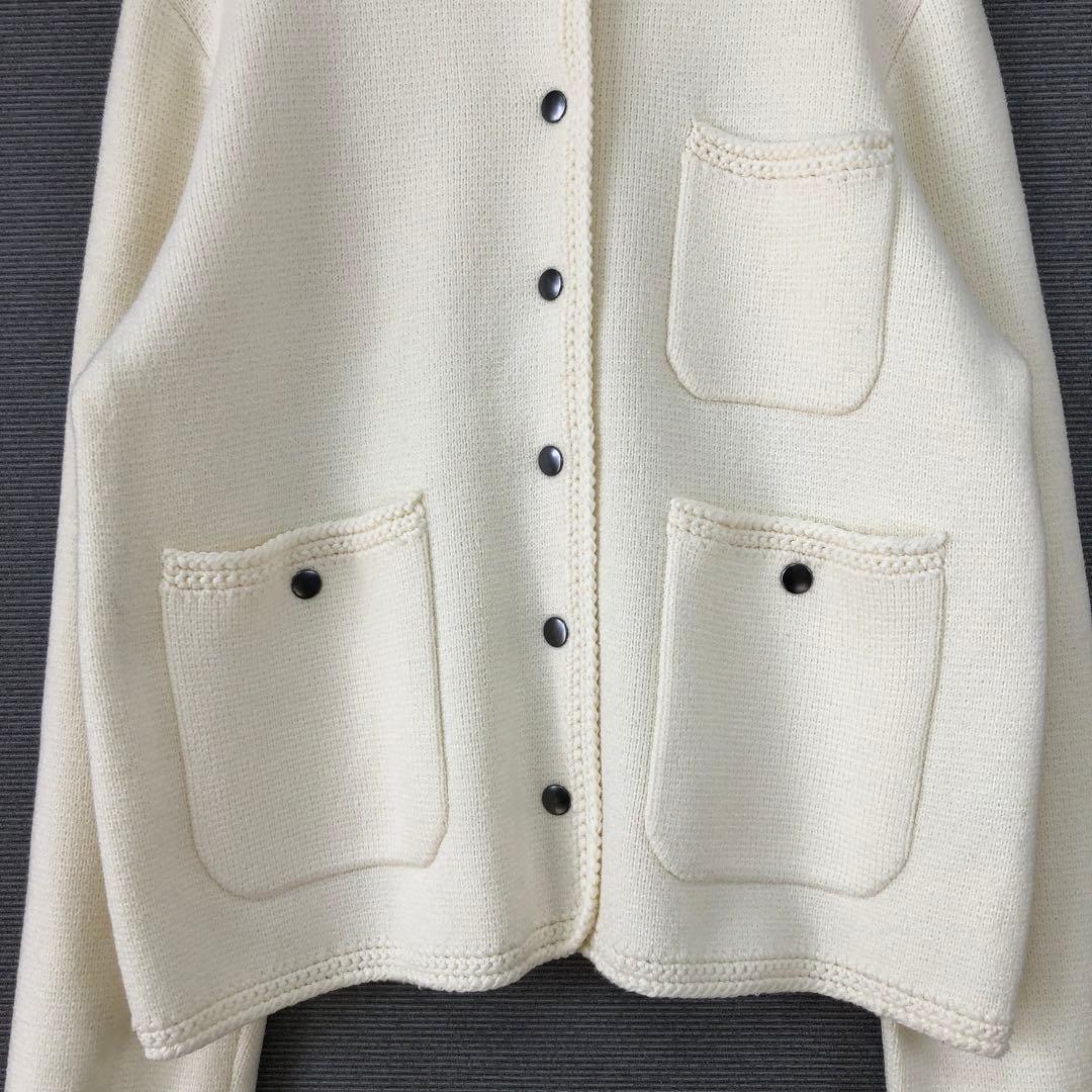 THE SHINZONE ニットジャケット F エクリュ