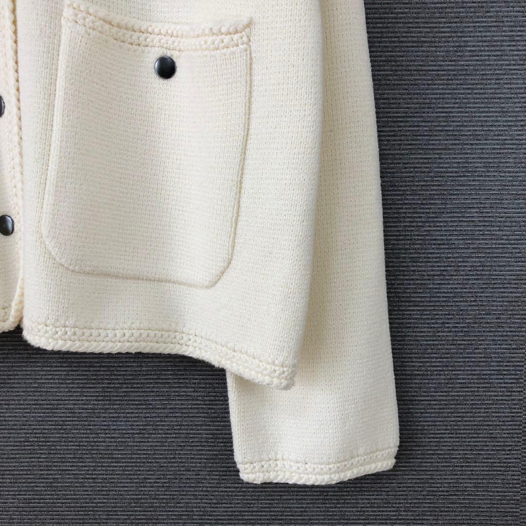 THE SHINZONE ニットジャケット F エクリュ