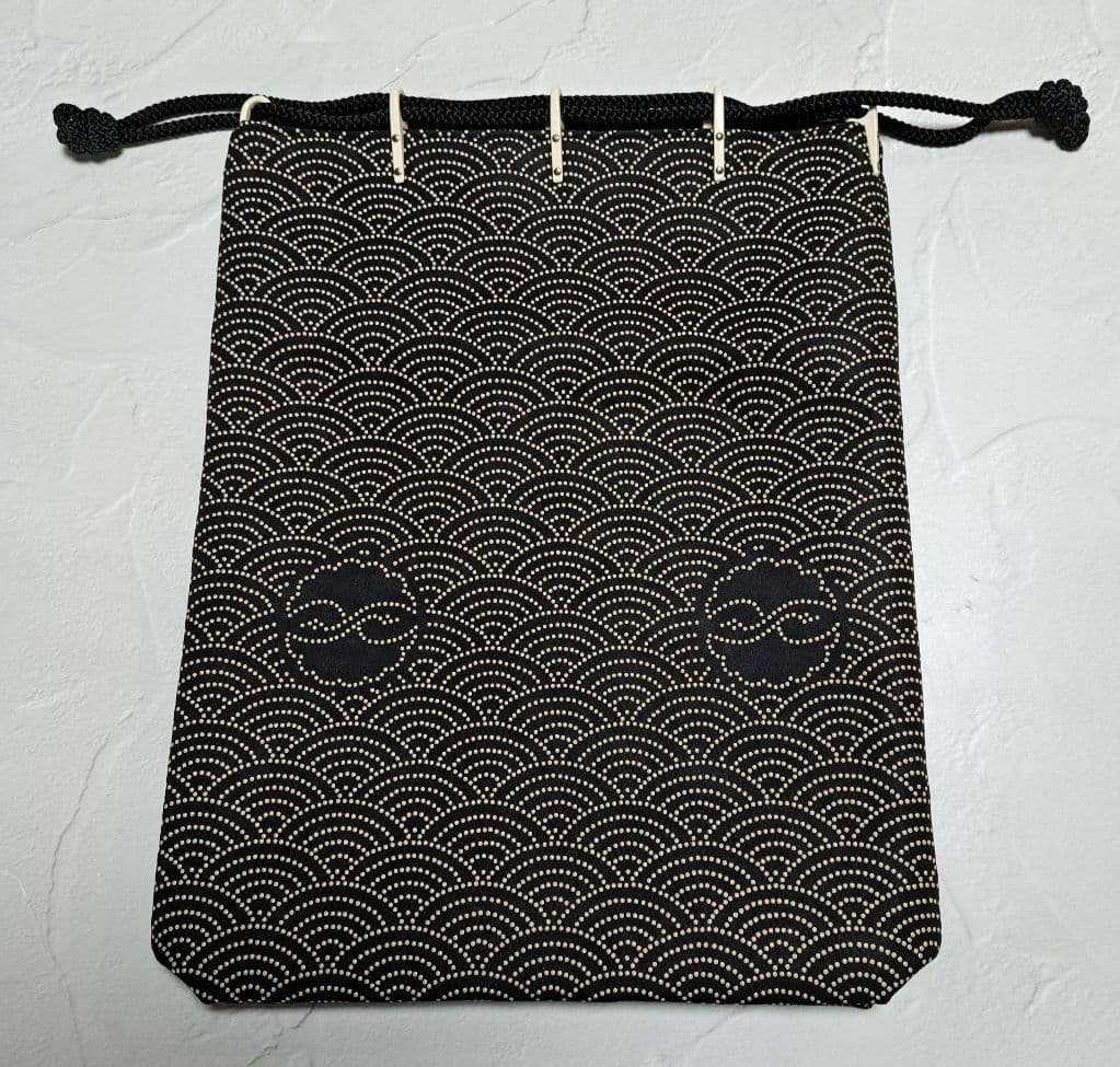 印傳屋 合才袋 巾着 茶道裏千家　茶道具