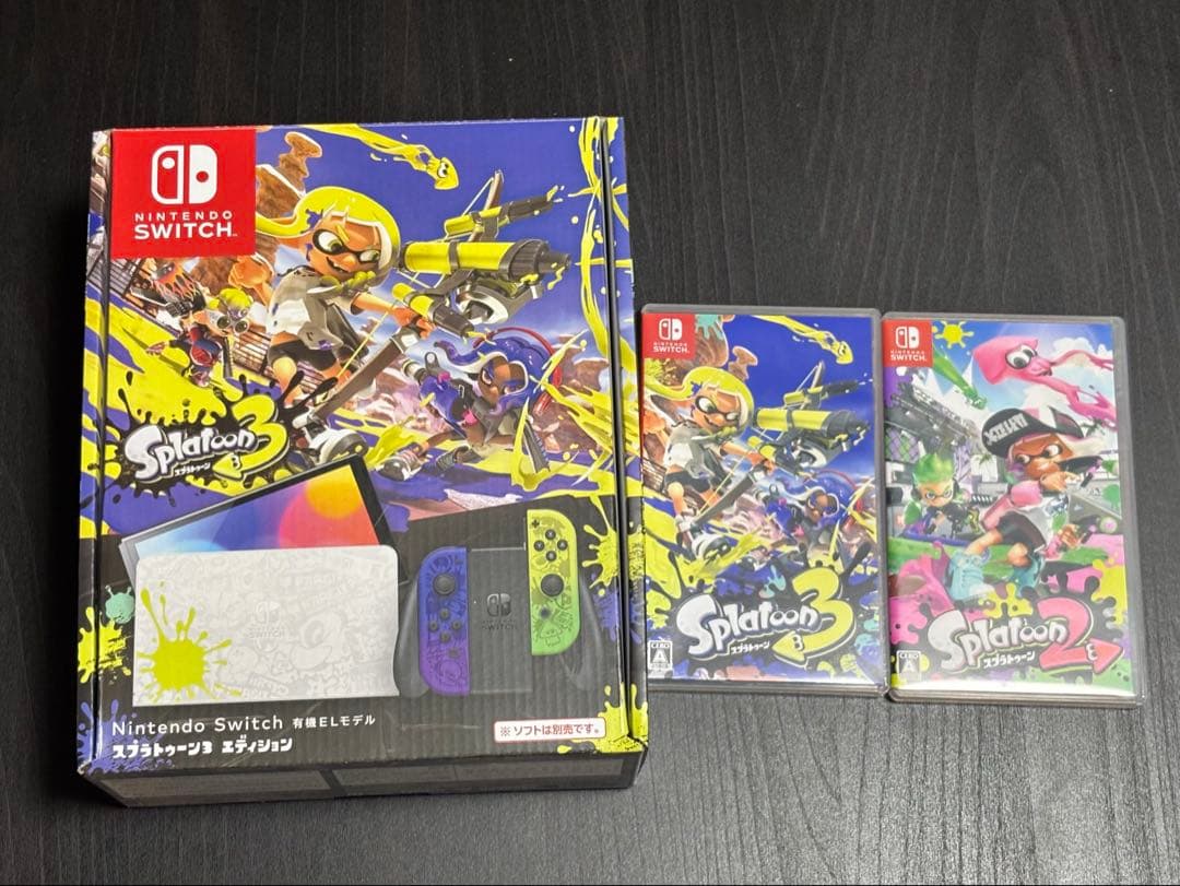 Nintendo Switch有機EL スプラトゥーン3エディション ソフト付き