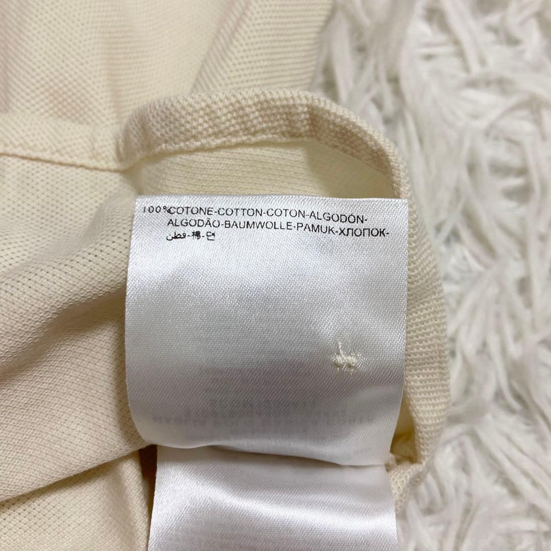 モンクレール ポロシャツ センターロゴ トリコロール 鹿の子 マグリア S