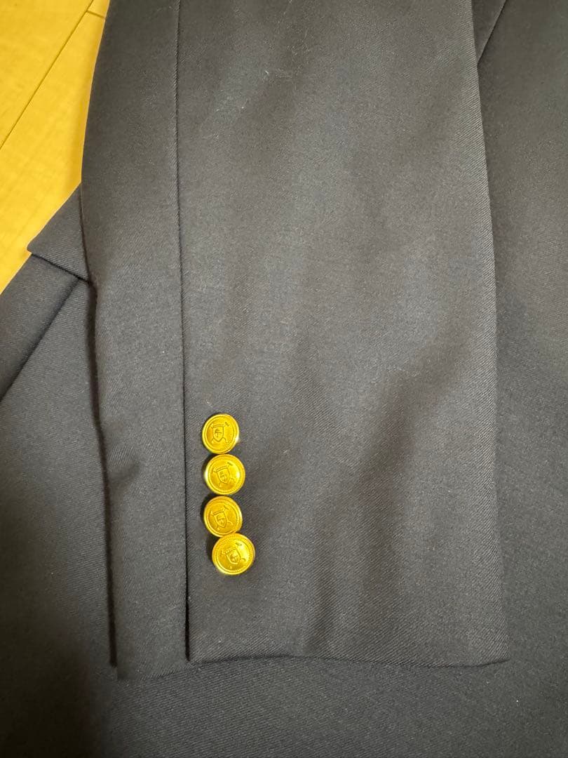 【美品】Ralph Lauren 紺ブレ ウール100%