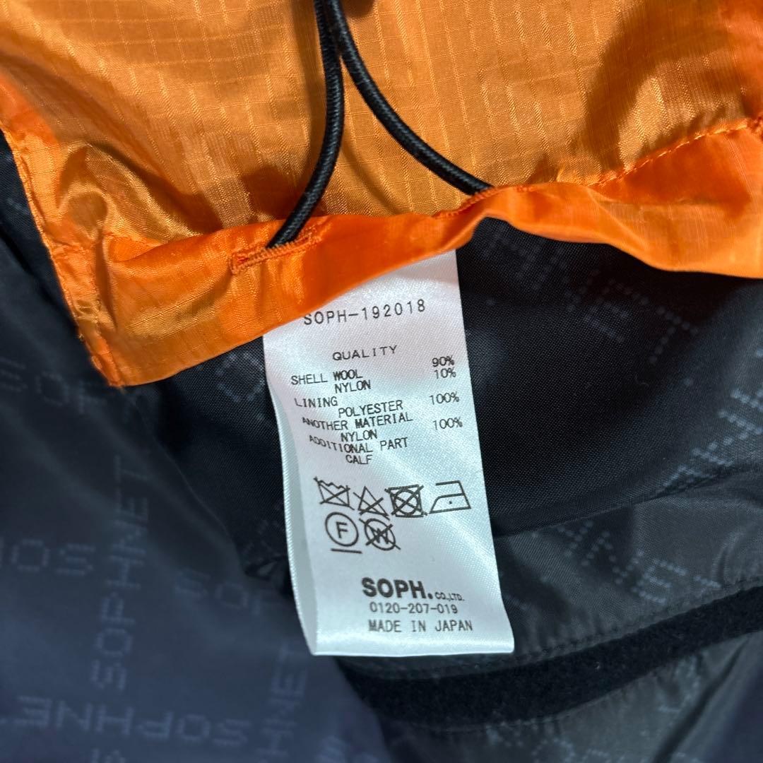 レ*オ様 SOPHNET. CHESTERFIELD COAT BLACK/L