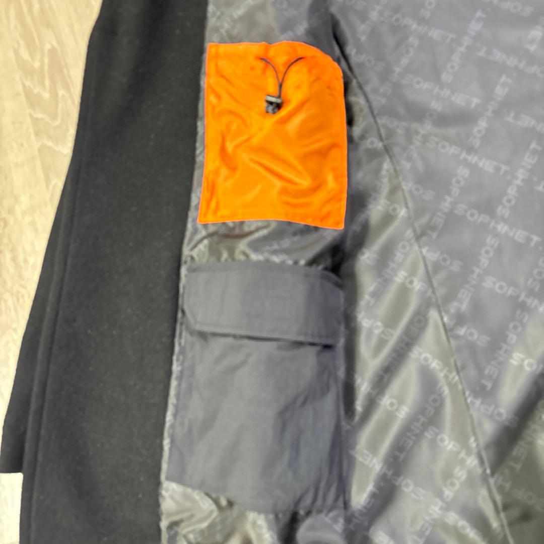 レ*オ様 SOPHNET. CHESTERFIELD COAT BLACK/L