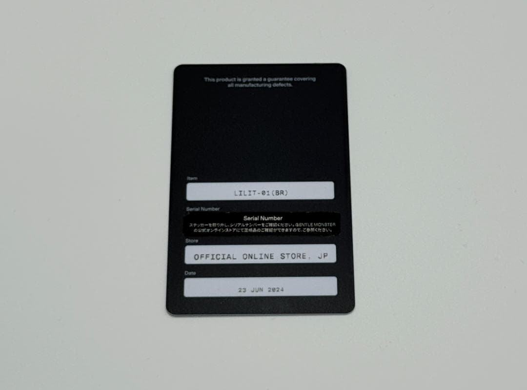 GENTLE MONSTER ジェントルモンスター LILIT-01 BR