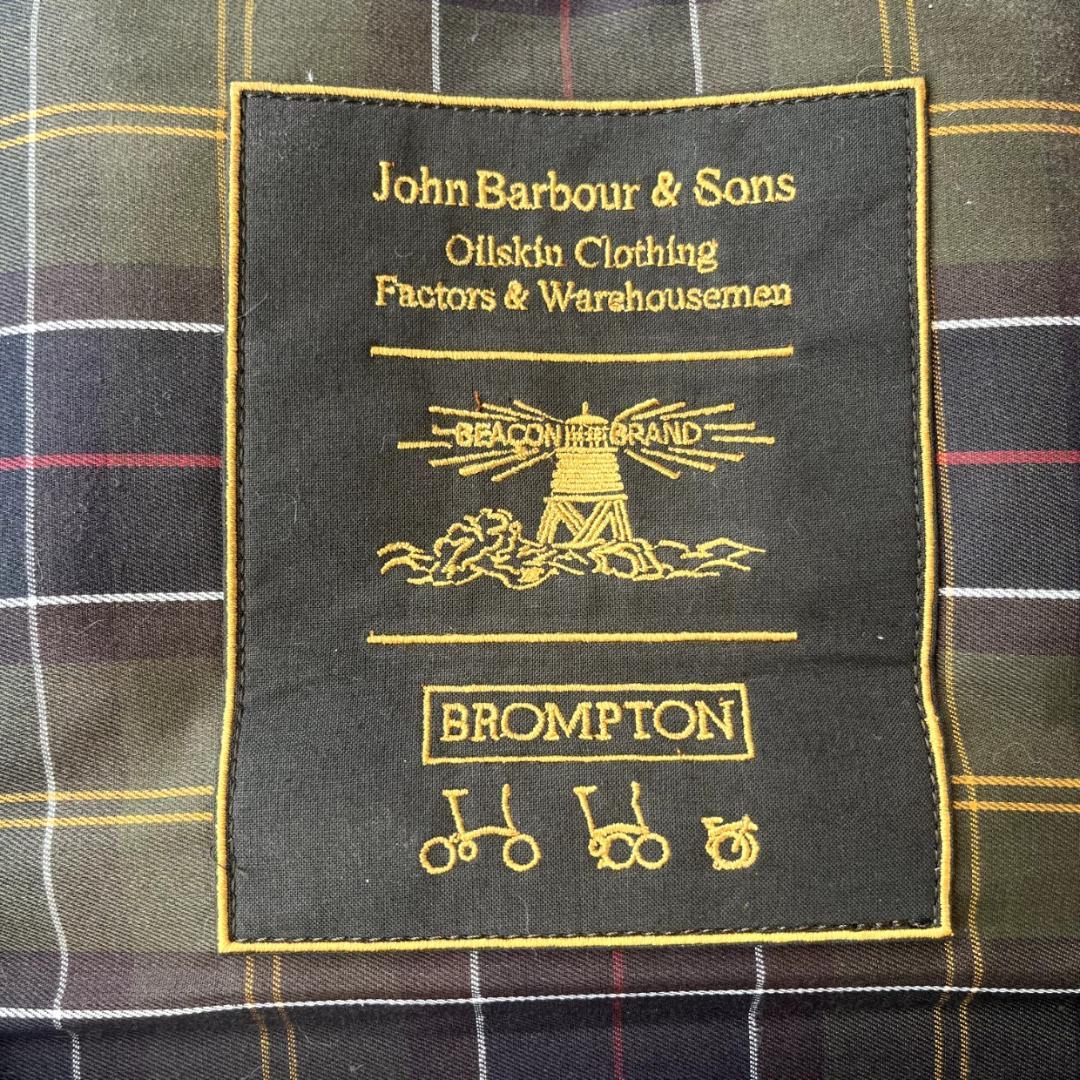 BROMPTON Barbour 限定コラボバッグ