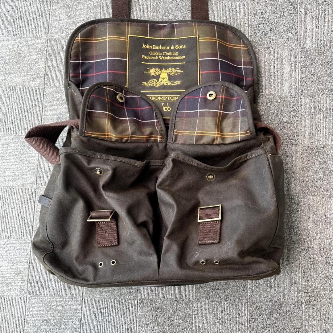 BROMPTON Barbour 限定コラボバッグ