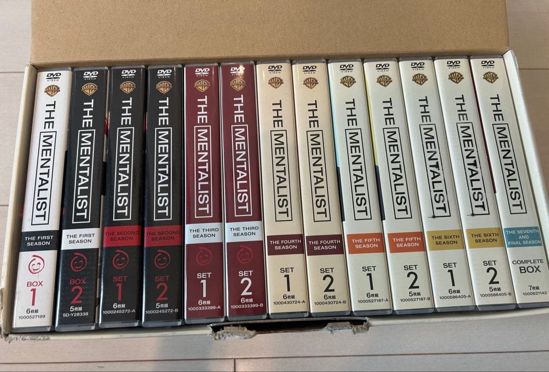 メンタリスト　DVDボックス　コンプリートシリーズ