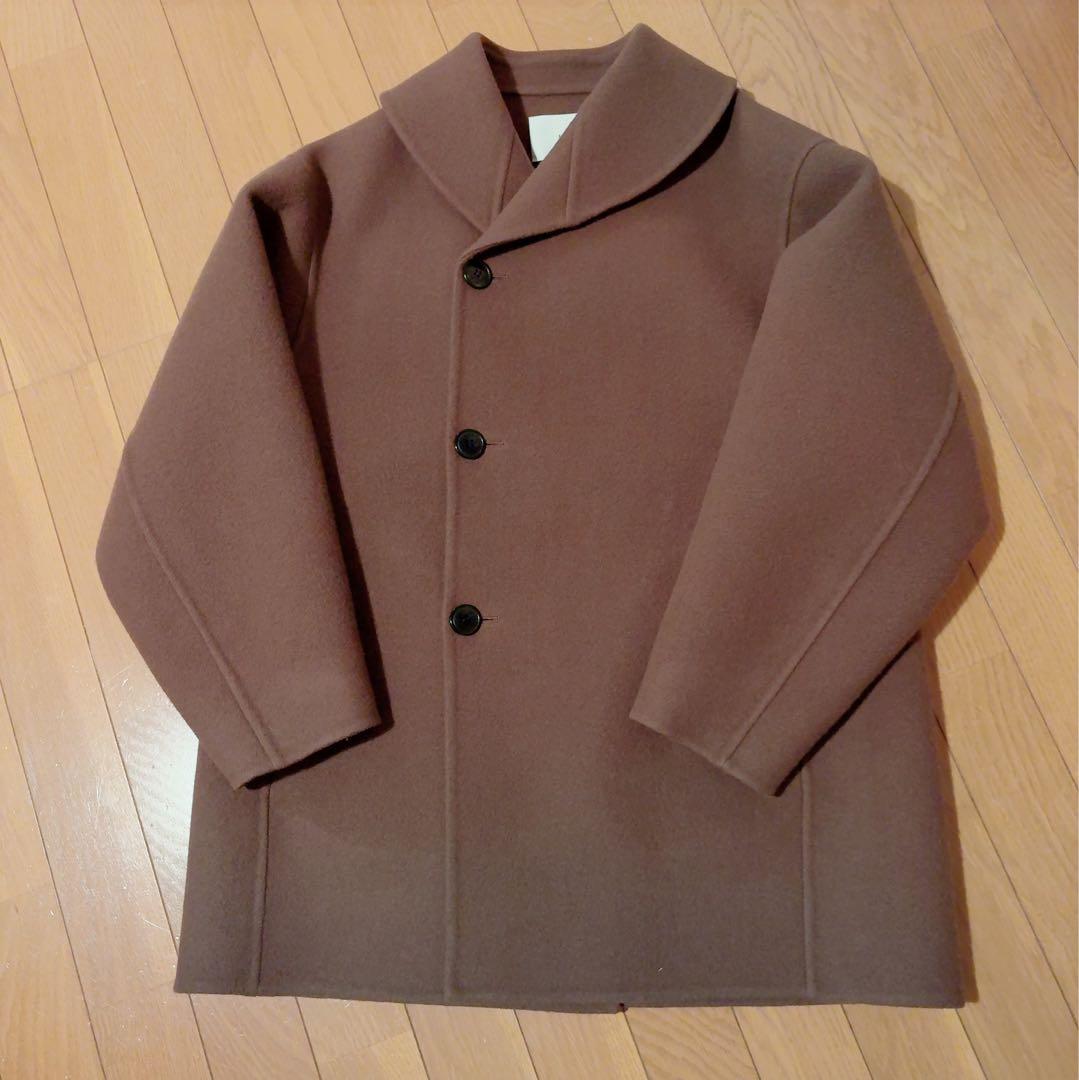 HYKE DOUBLE FACE SHAWLCOLLAR COAT サイズ1