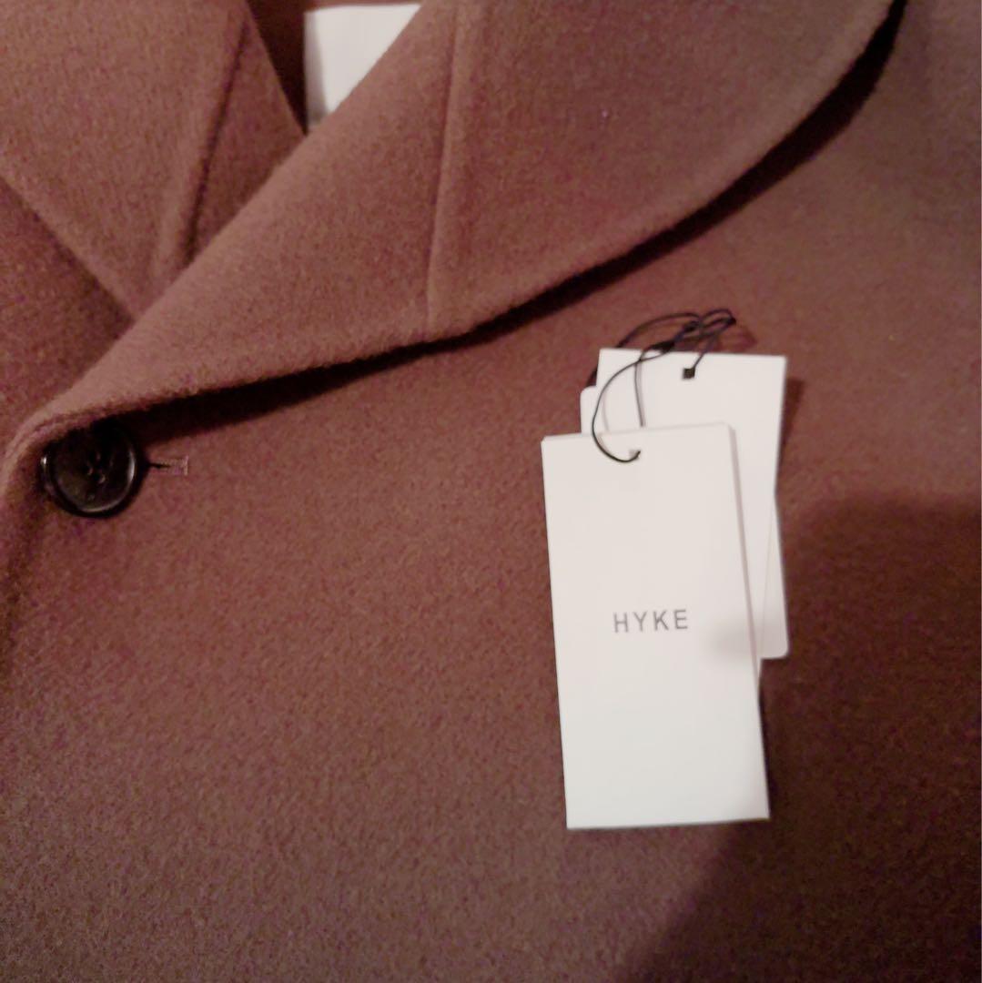 HYKE DOUBLE FACE SHAWLCOLLAR COAT サイズ1