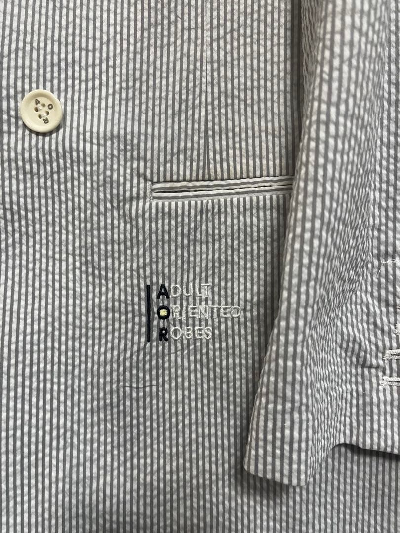 adultorientedrobes AOR シアサッカージャケット