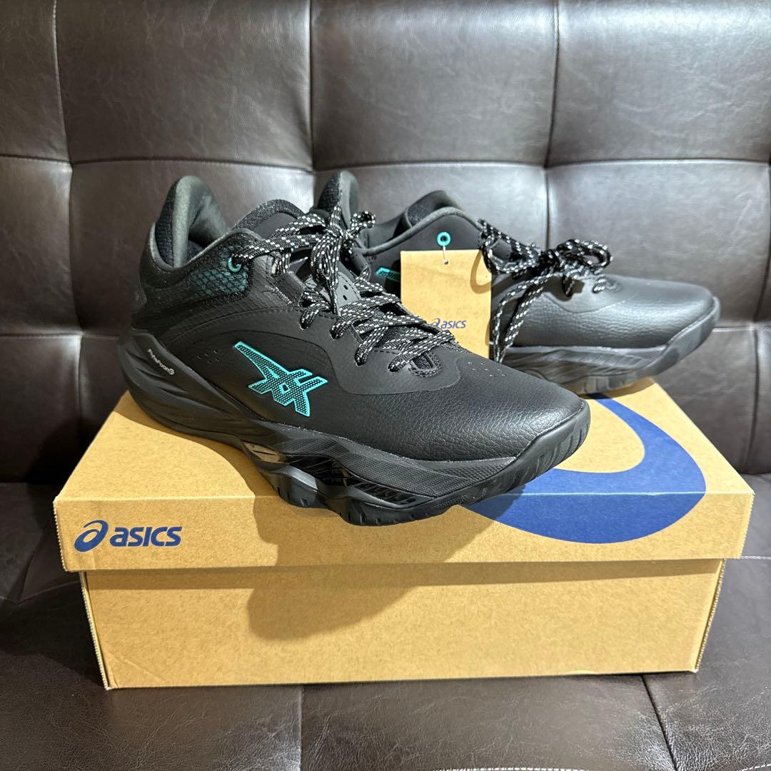 ノヴァサージ ロー 27cm ブラック×サックス