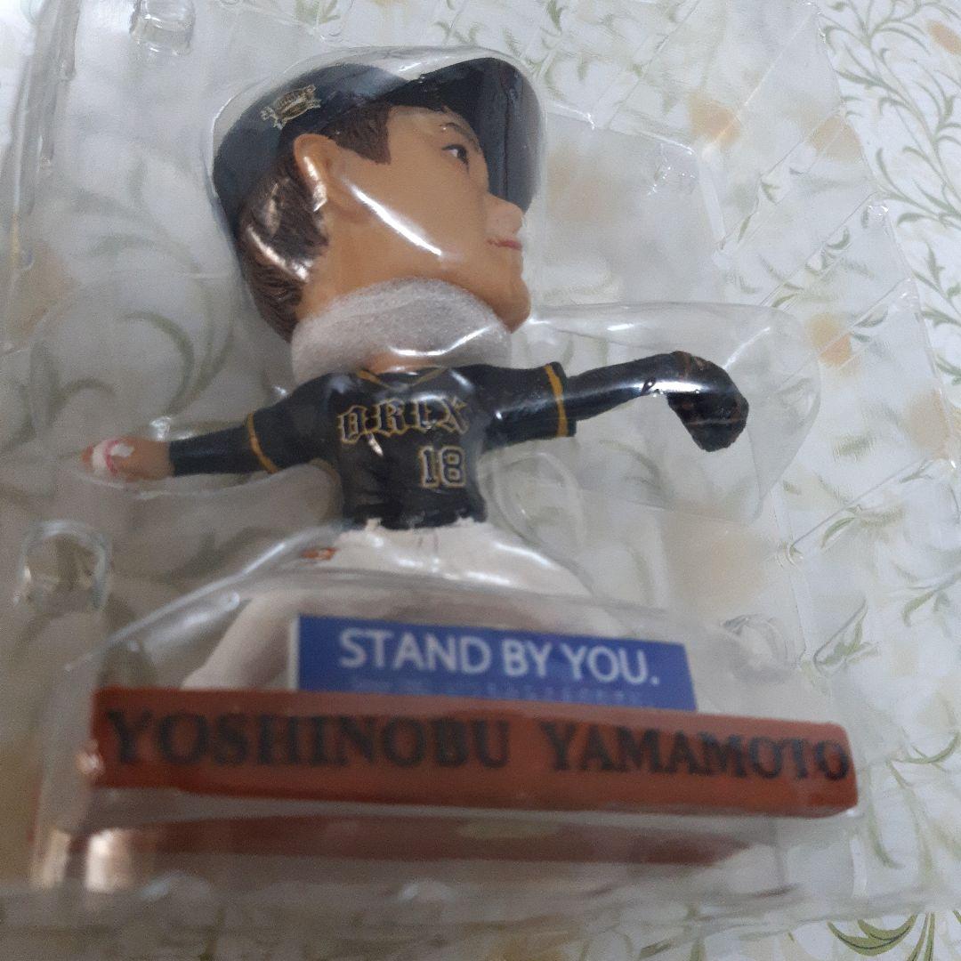 【希少】山本由伸　2023ボブルヘッド　オリックスバファローズ　ビジター