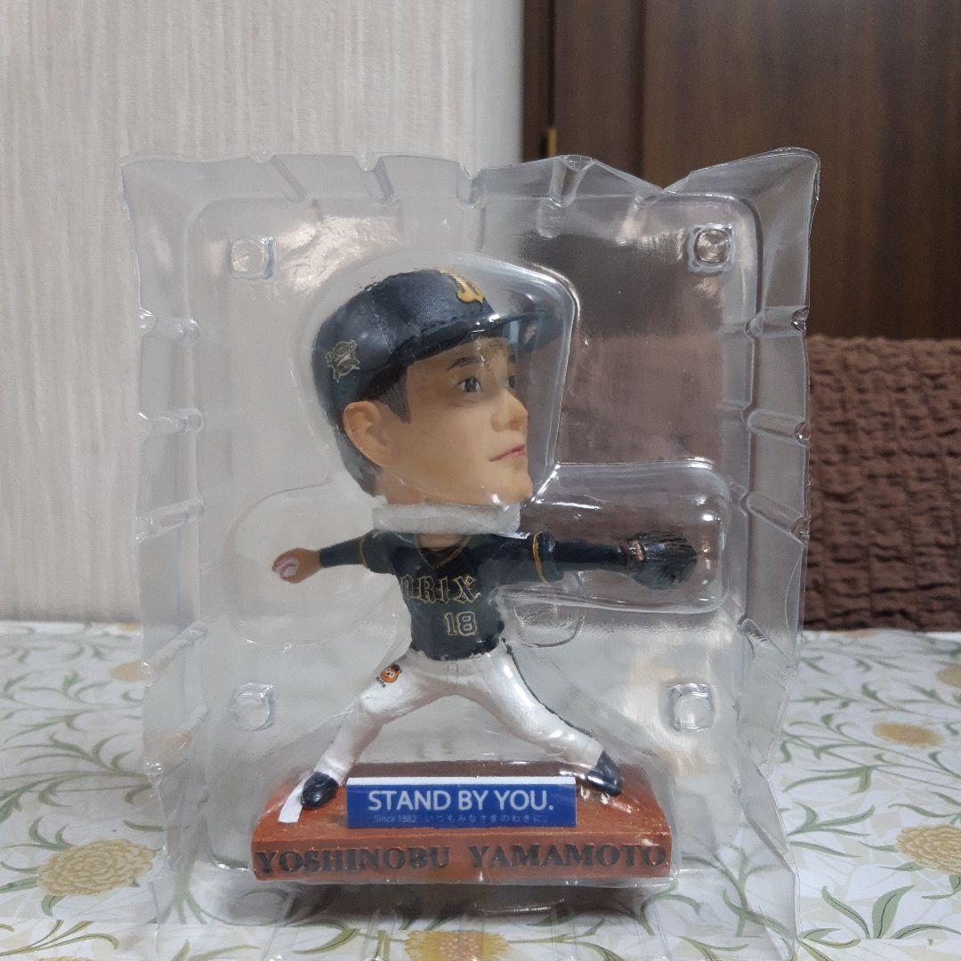 【希少】山本由伸　2023ボブルヘッド　オリックスバファローズ　ビジター
