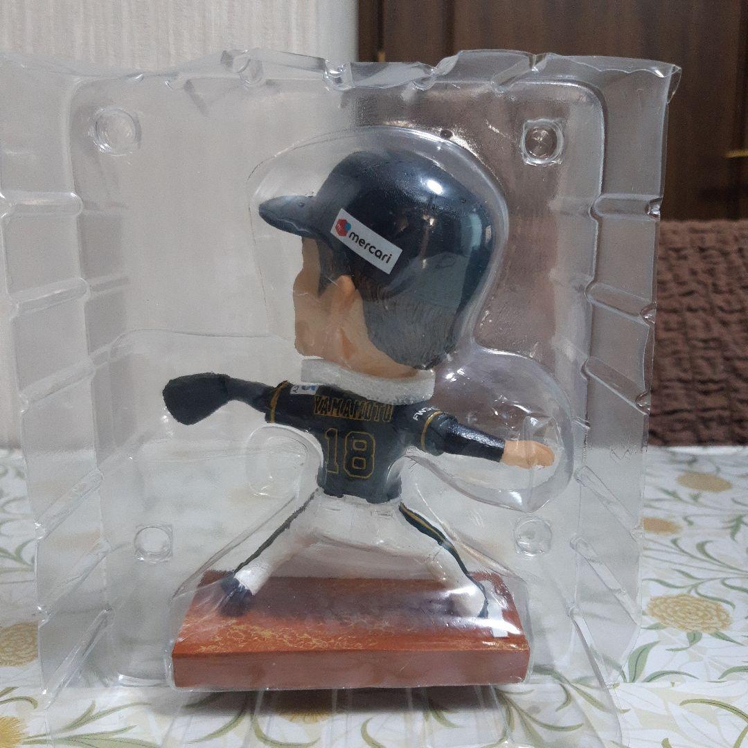 【希少】山本由伸　2023ボブルヘッド　オリックスバファローズ　ビジター