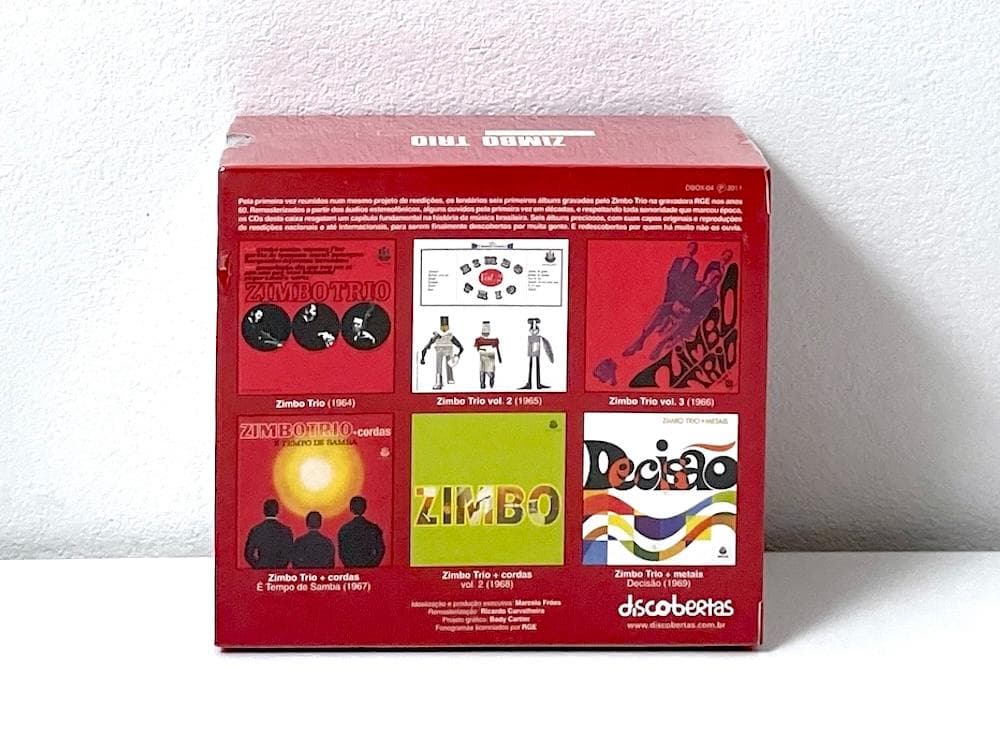 新品未開封 廃盤 CD ZIMBO TRIO BOX ジンボ・トリオ〈6枚組〉