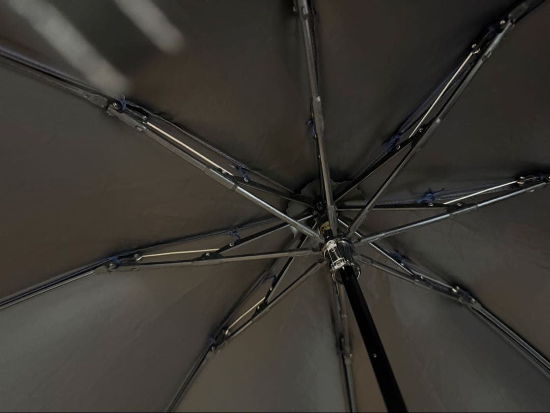 芦屋ロサブラン 折りたたみ日傘 3段折り コンビ ネイビー×ピンク