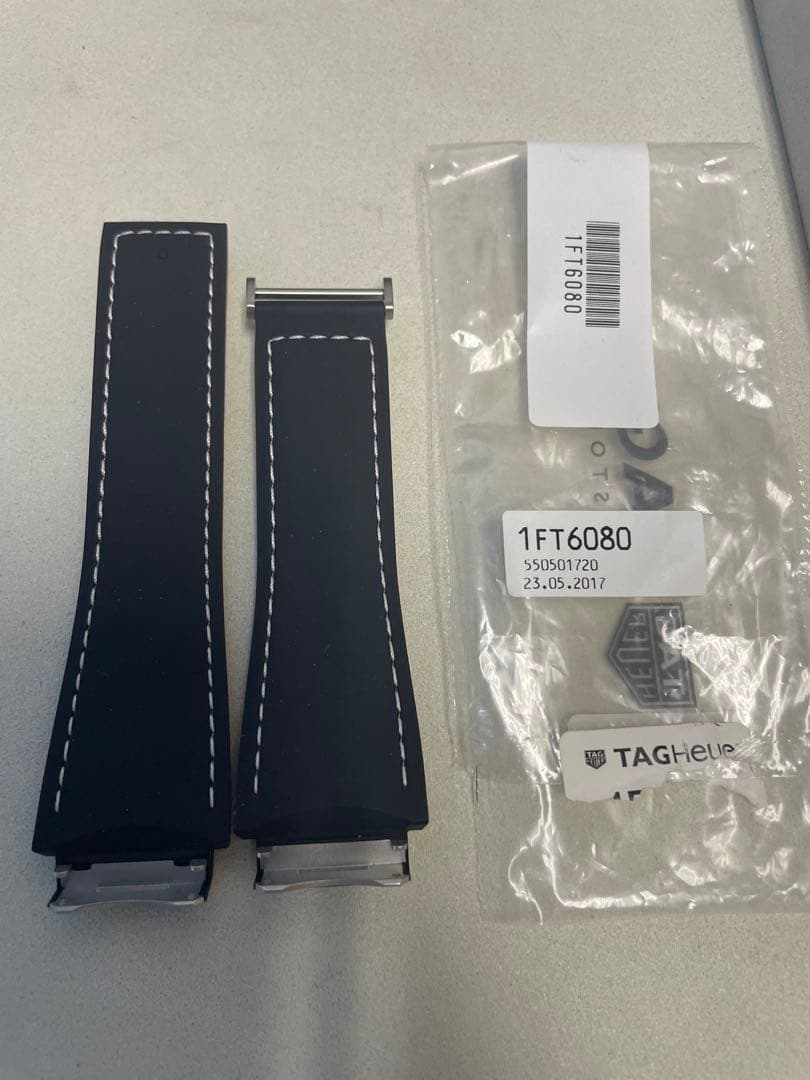 TAG Heuer レザーベルト 1FT6080 未使用品