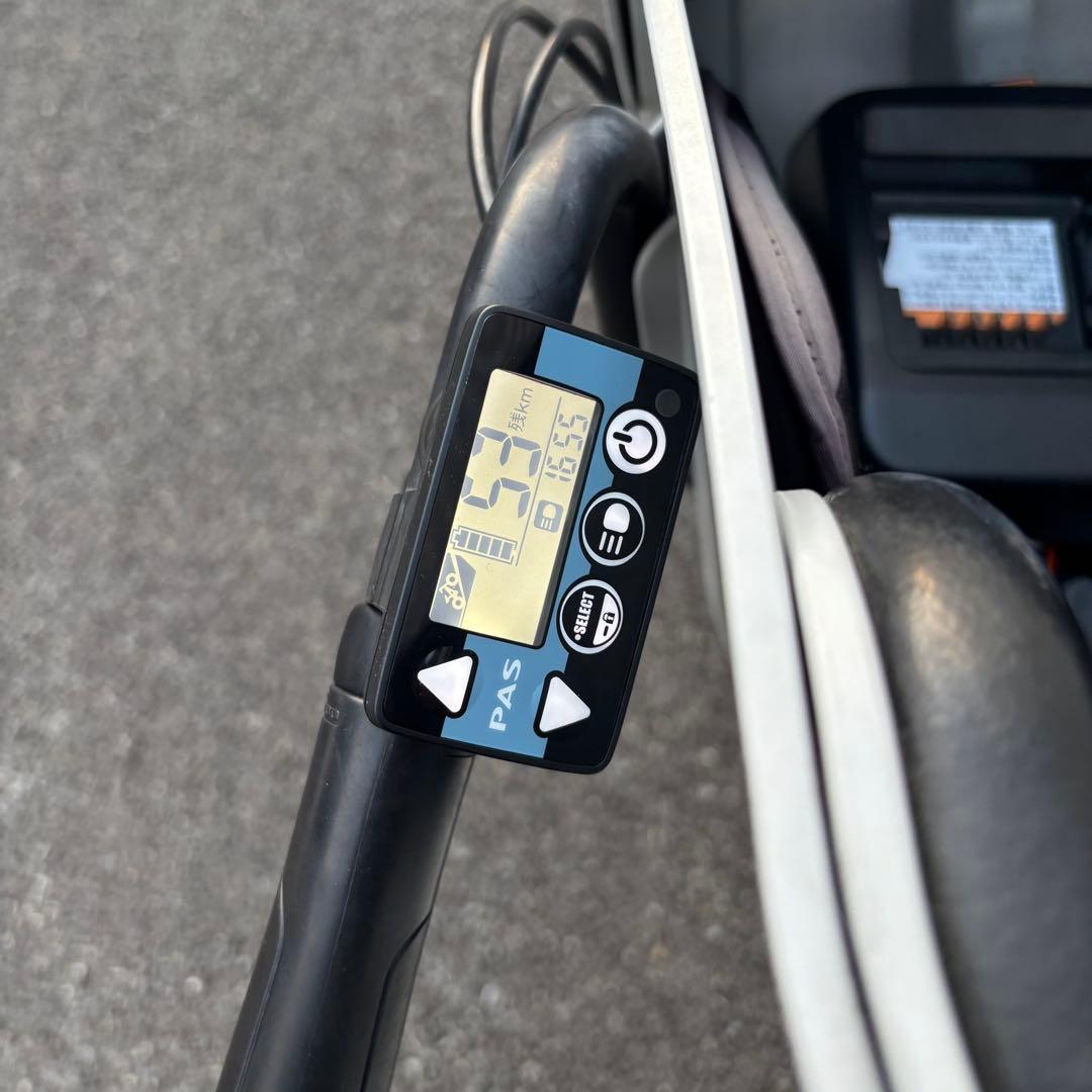 大阪 ヤマハ パス kiss SP 電動自転車 子供乗せ 15.4ah