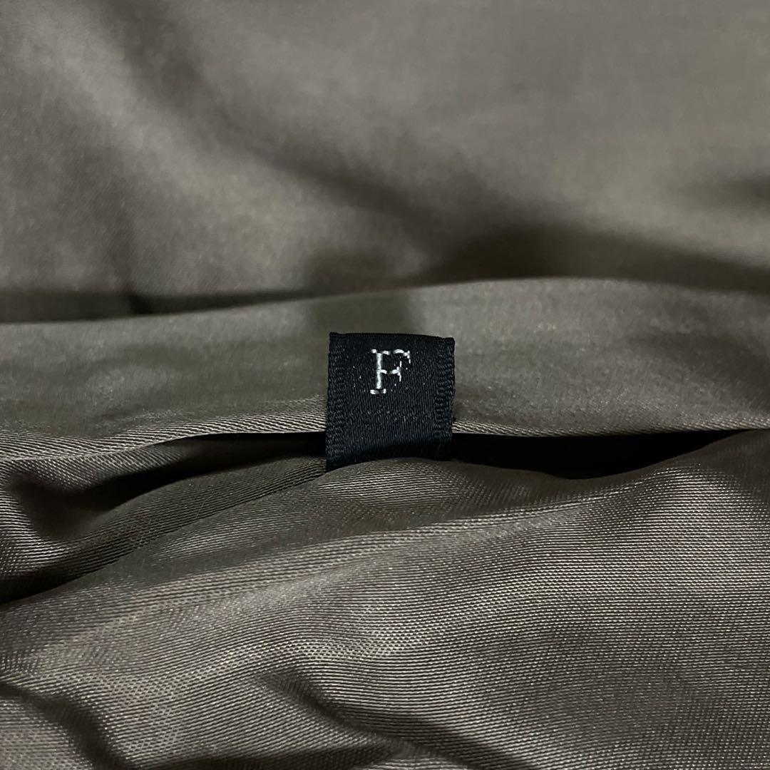 美品◎デミバフミンク ファーコート ベルト付き ポケット ブラウン系 MINK