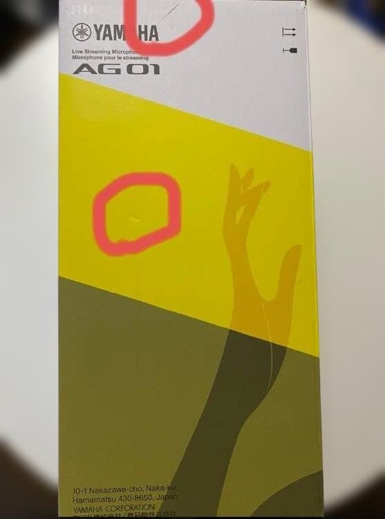 【美品】YAMAHA AG01 ホワイト