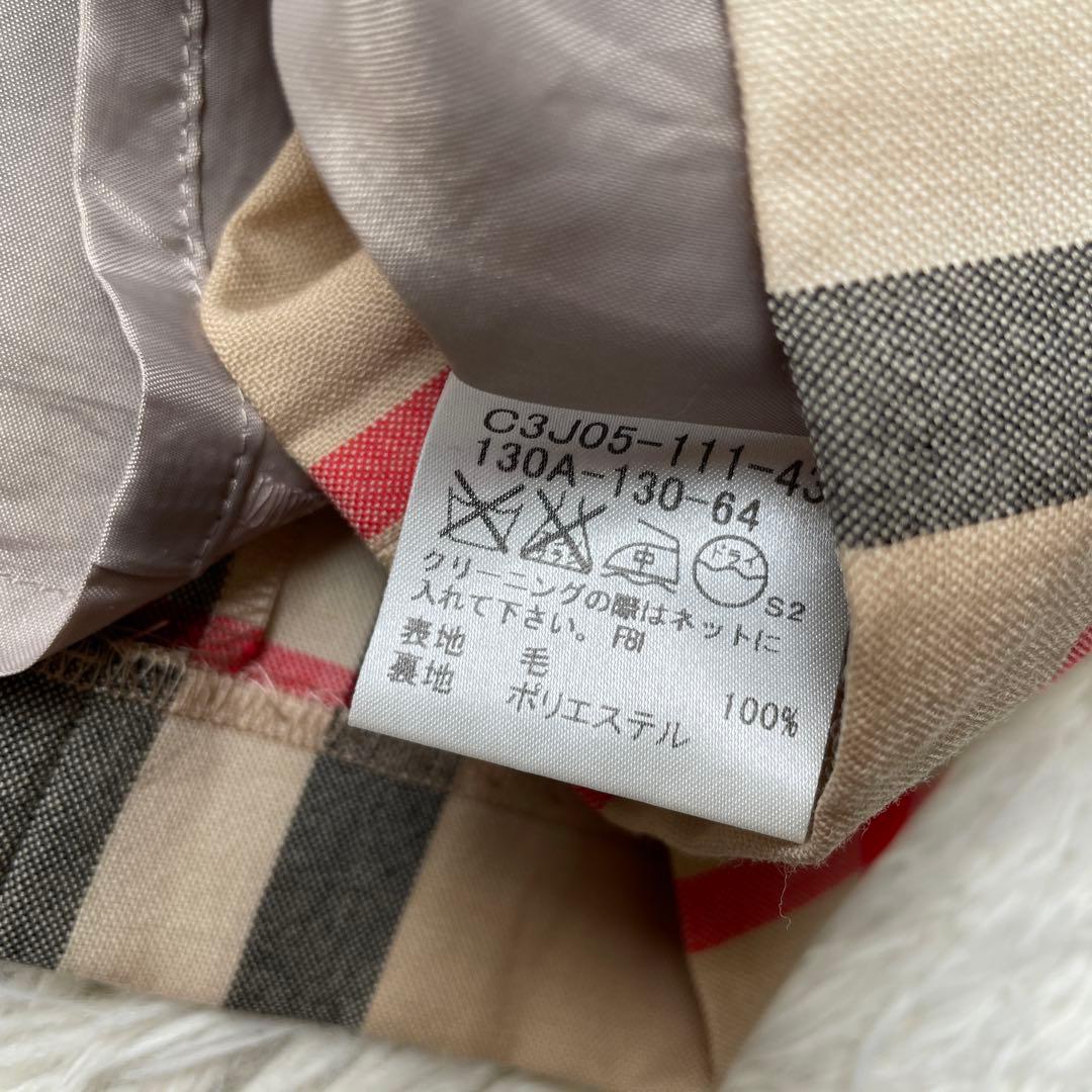 BURBERRY 大柄ノバチェックワンピース