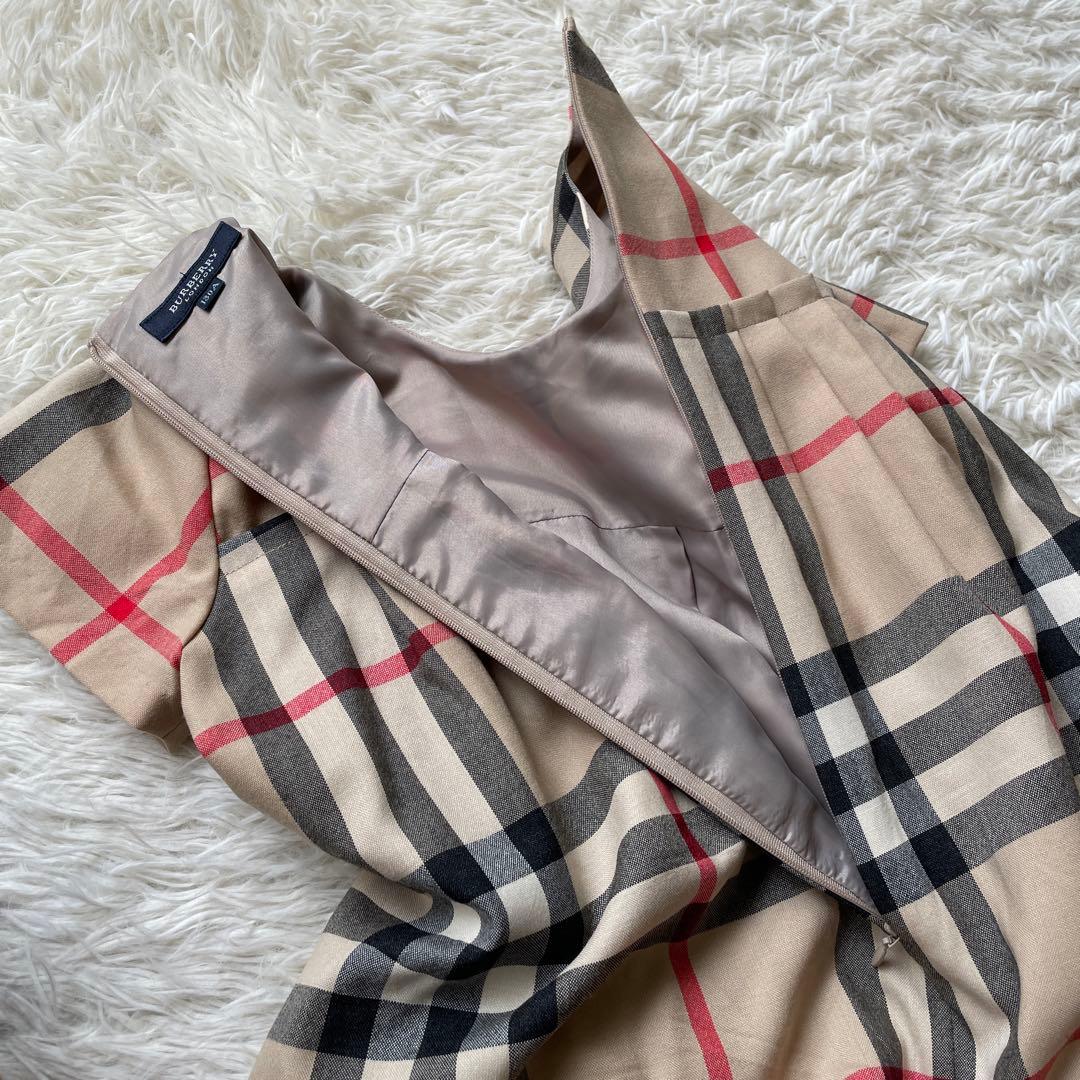 BURBERRY 大柄ノバチェックワンピース