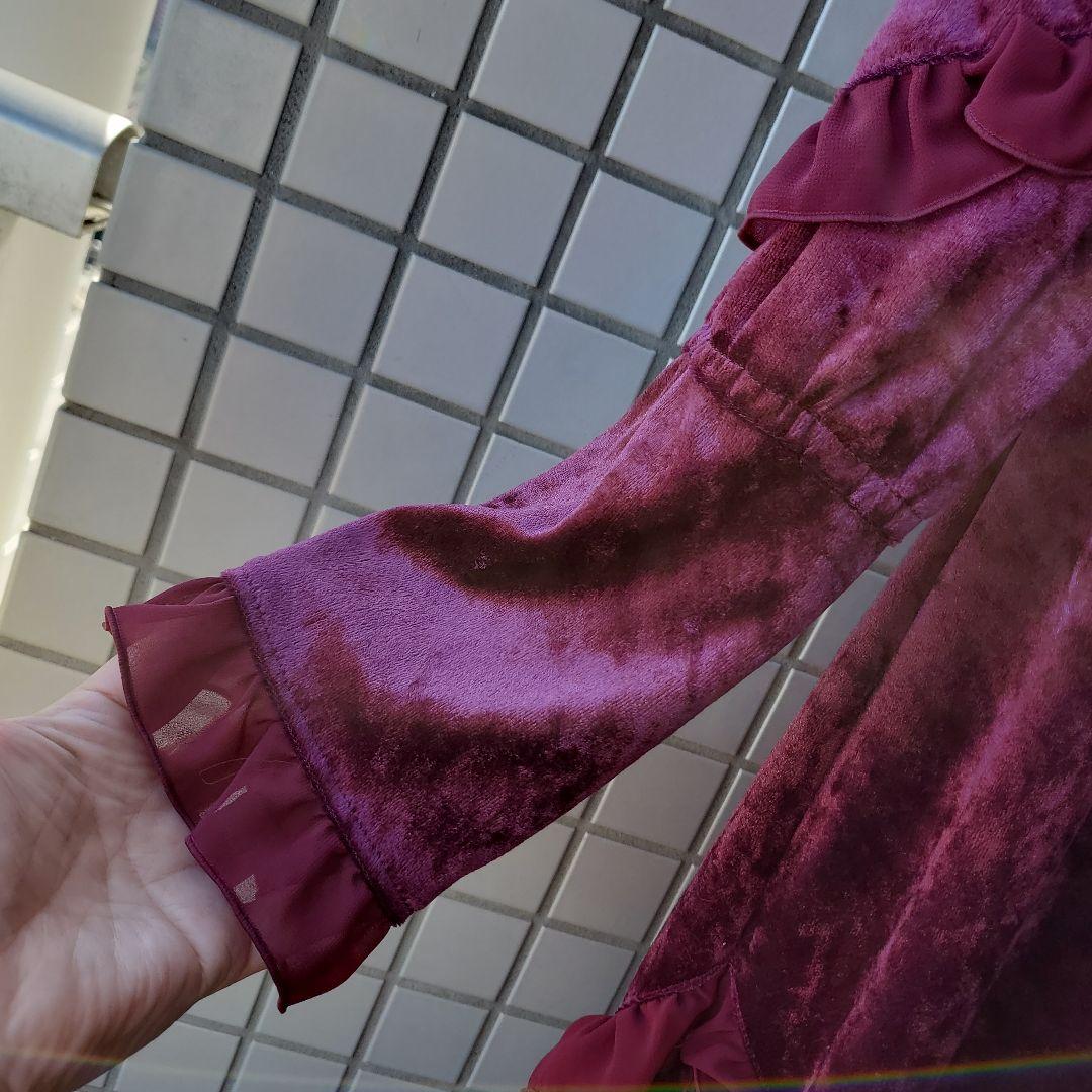 【スターバレリーナ】✴️超豪華　ベルベットロングワンピース