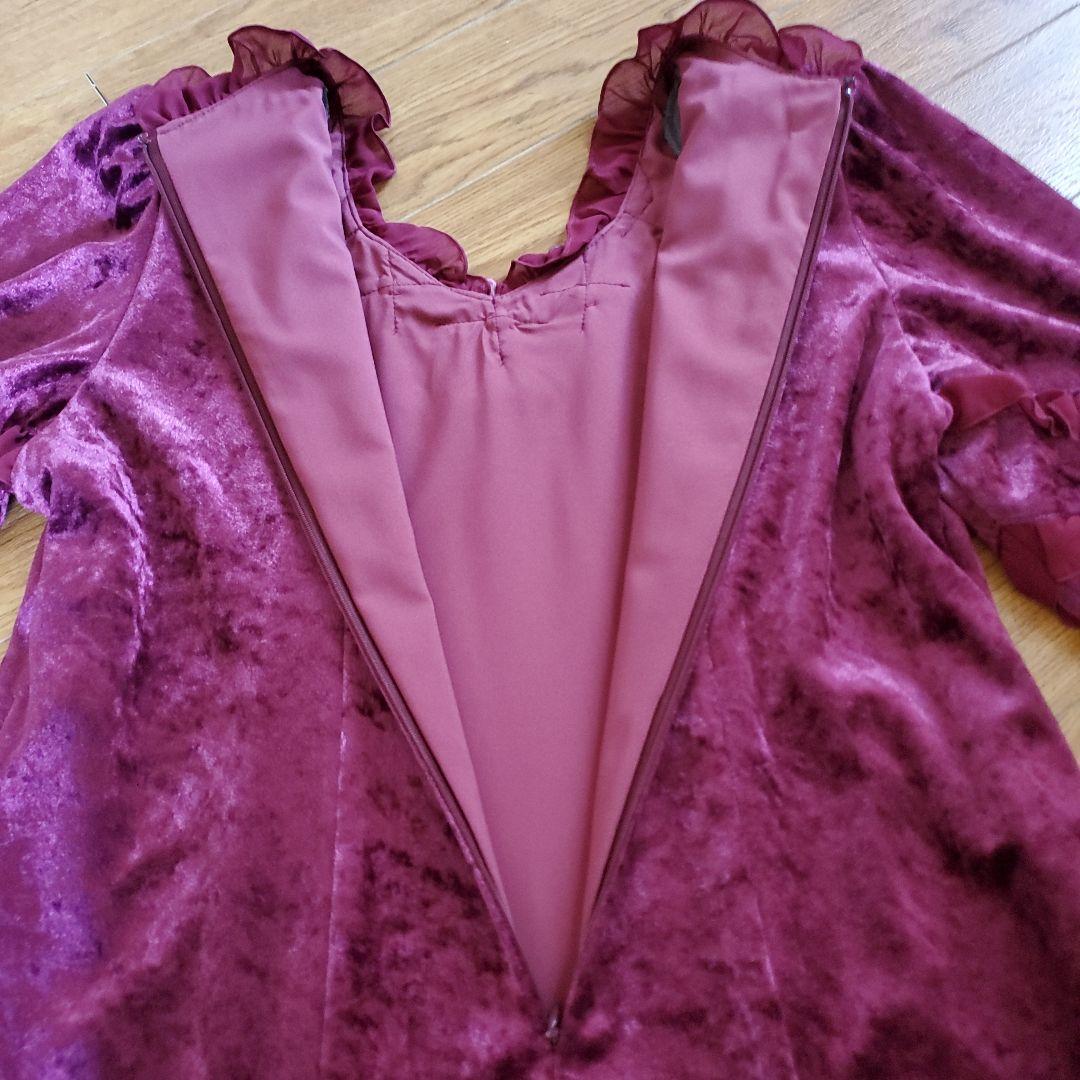 【スターバレリーナ】✴️超豪華　ベルベットロングワンピース