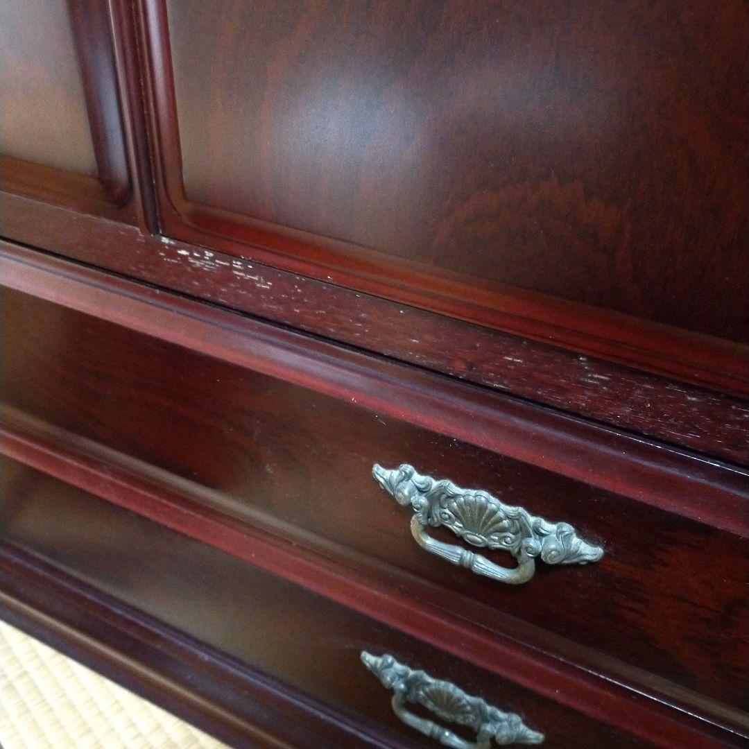 洋服ダンス　天然木　幅1m22×高さ1m78×奥行0.6m　送料無料　たのメル便