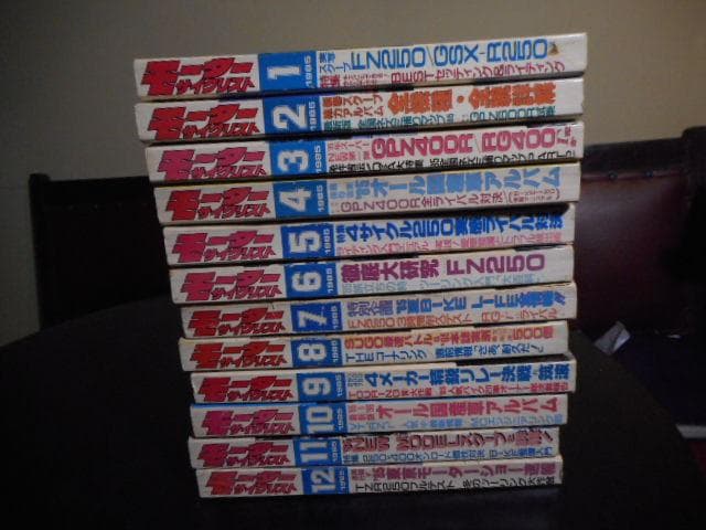 モーターサイクリスト1985年1～12月号（12冊セット）＊八重洲出版　#画文堂