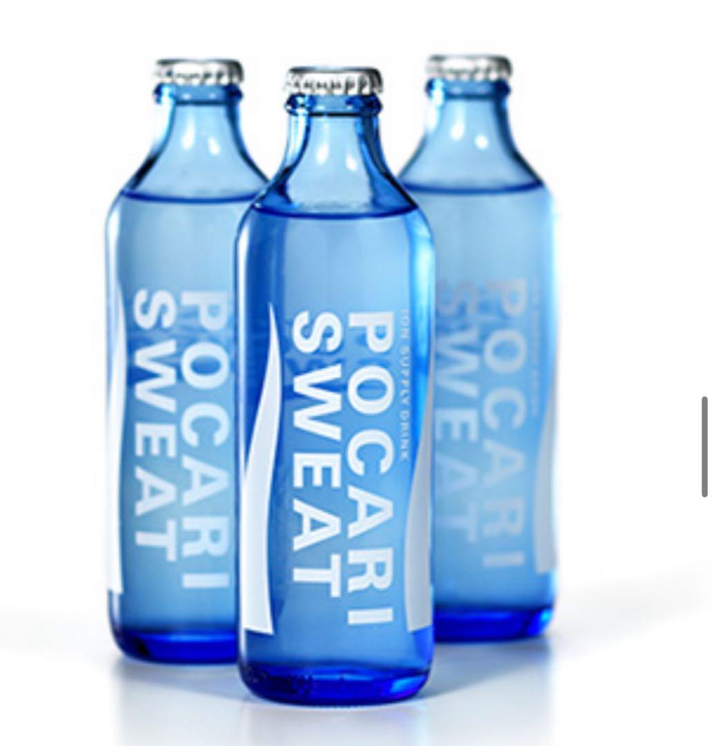 新品未開封 ポカリ 瓶 2本セット ポカリスウェット