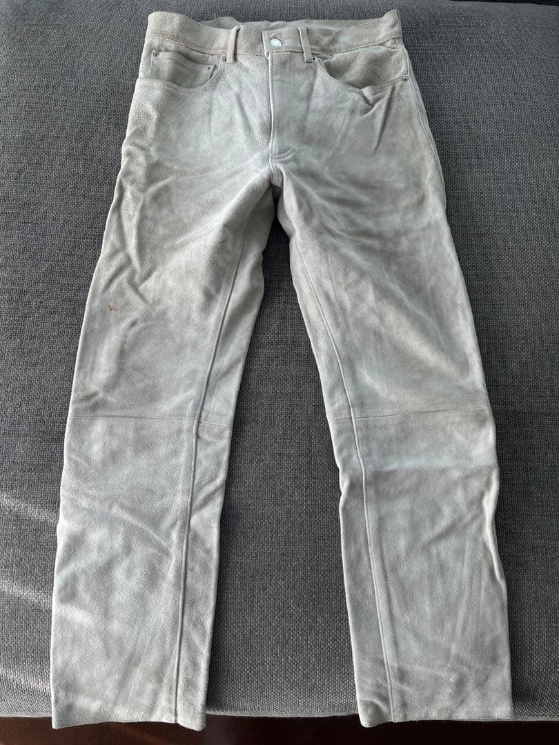 90s GOODENOUGH スエードパンツ ジャンク品 W32 L30