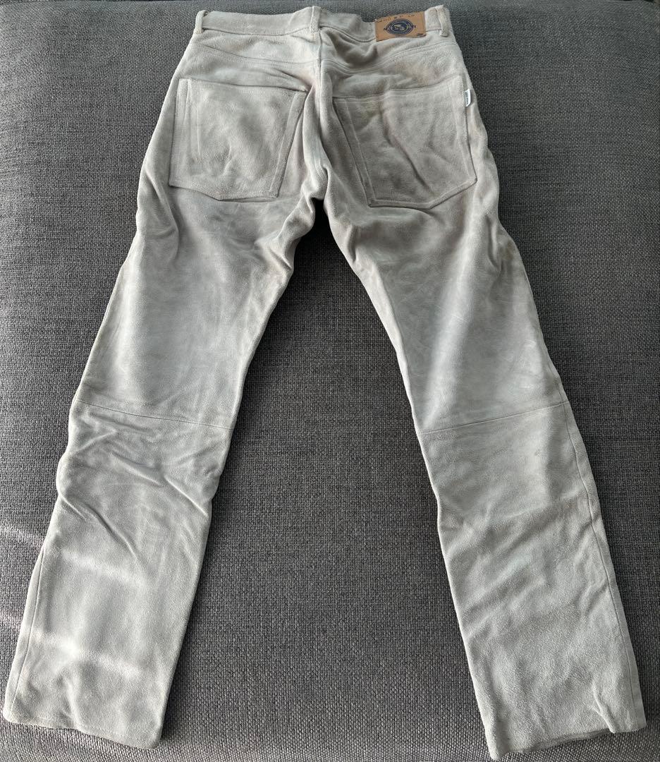 90s GOODENOUGH スエードパンツ ジャンク品 W32 L30