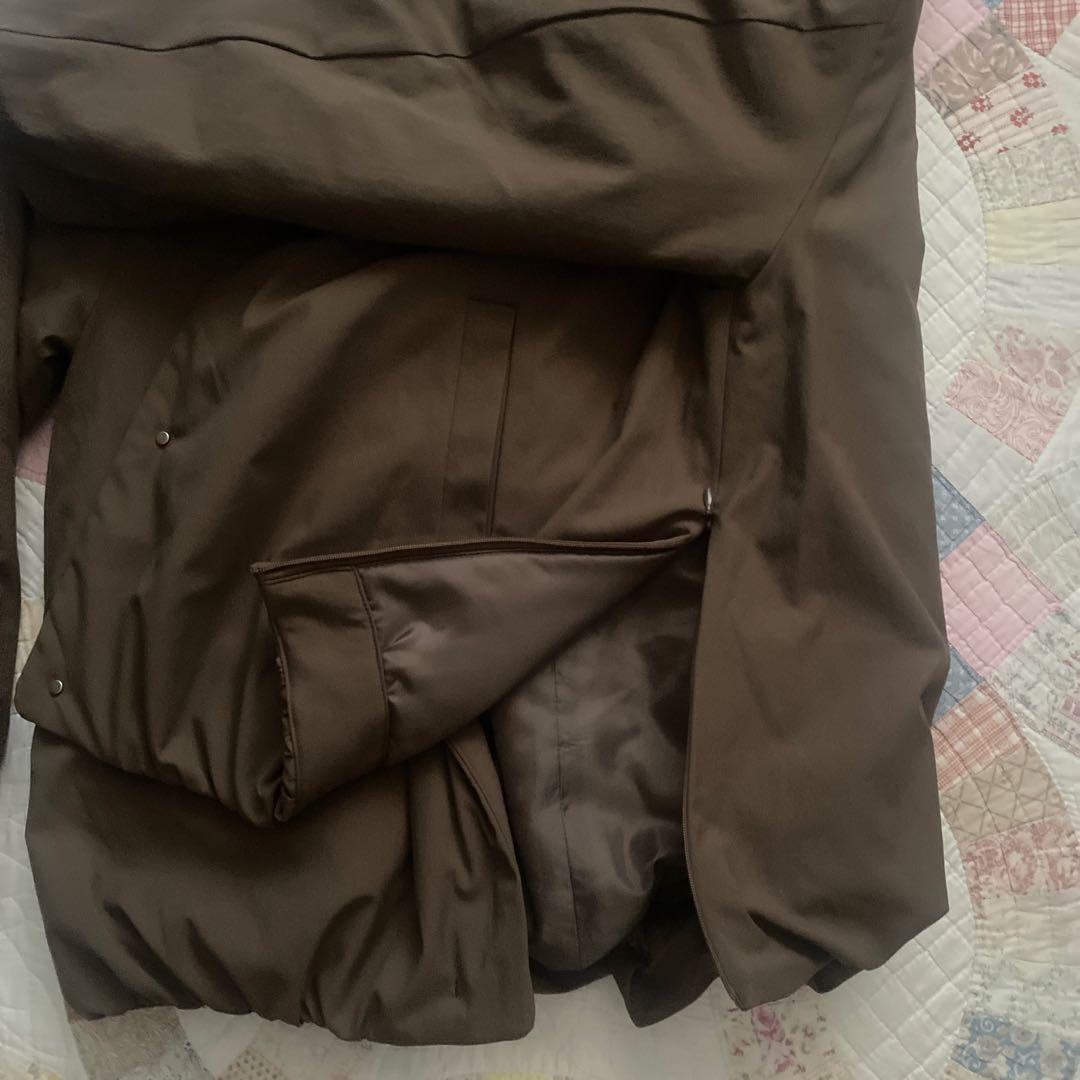 ブラウン中綿アウター ブルゾン