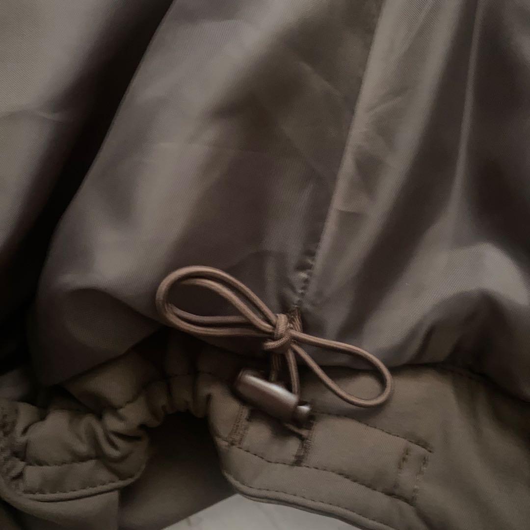 ブラウン中綿アウター ブルゾン