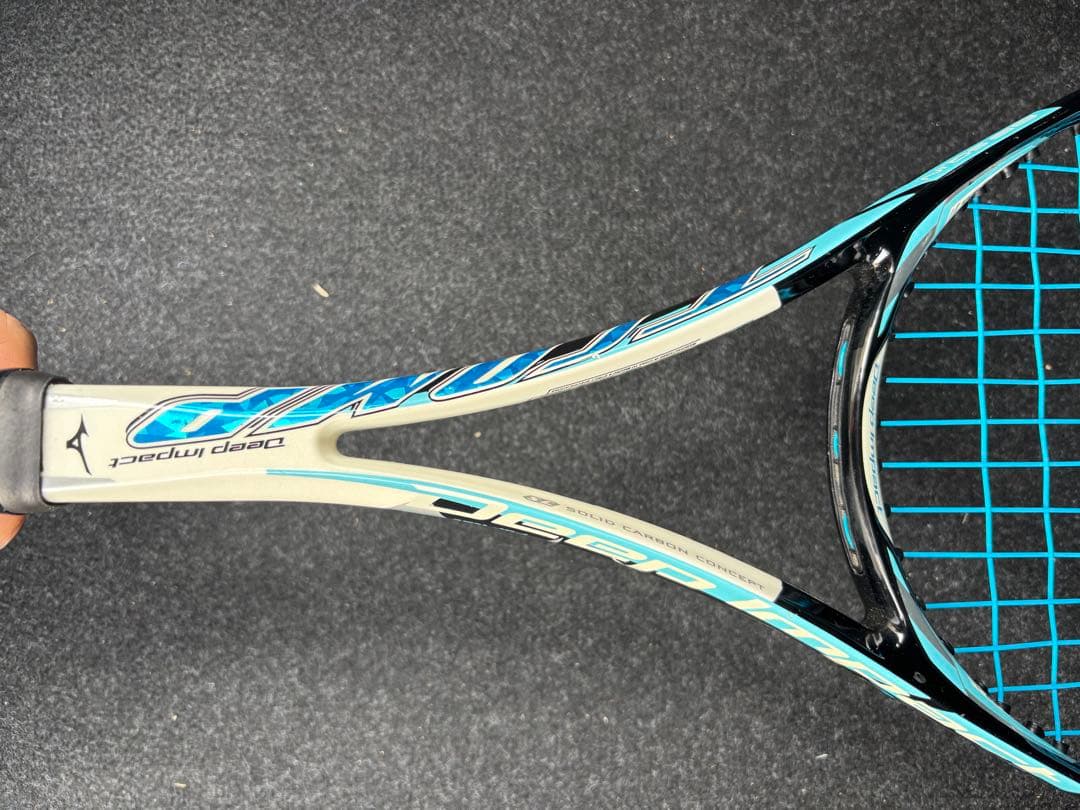 大特価　ミズノ　ソフトテニスラケットDeepImpact TComp前衛用