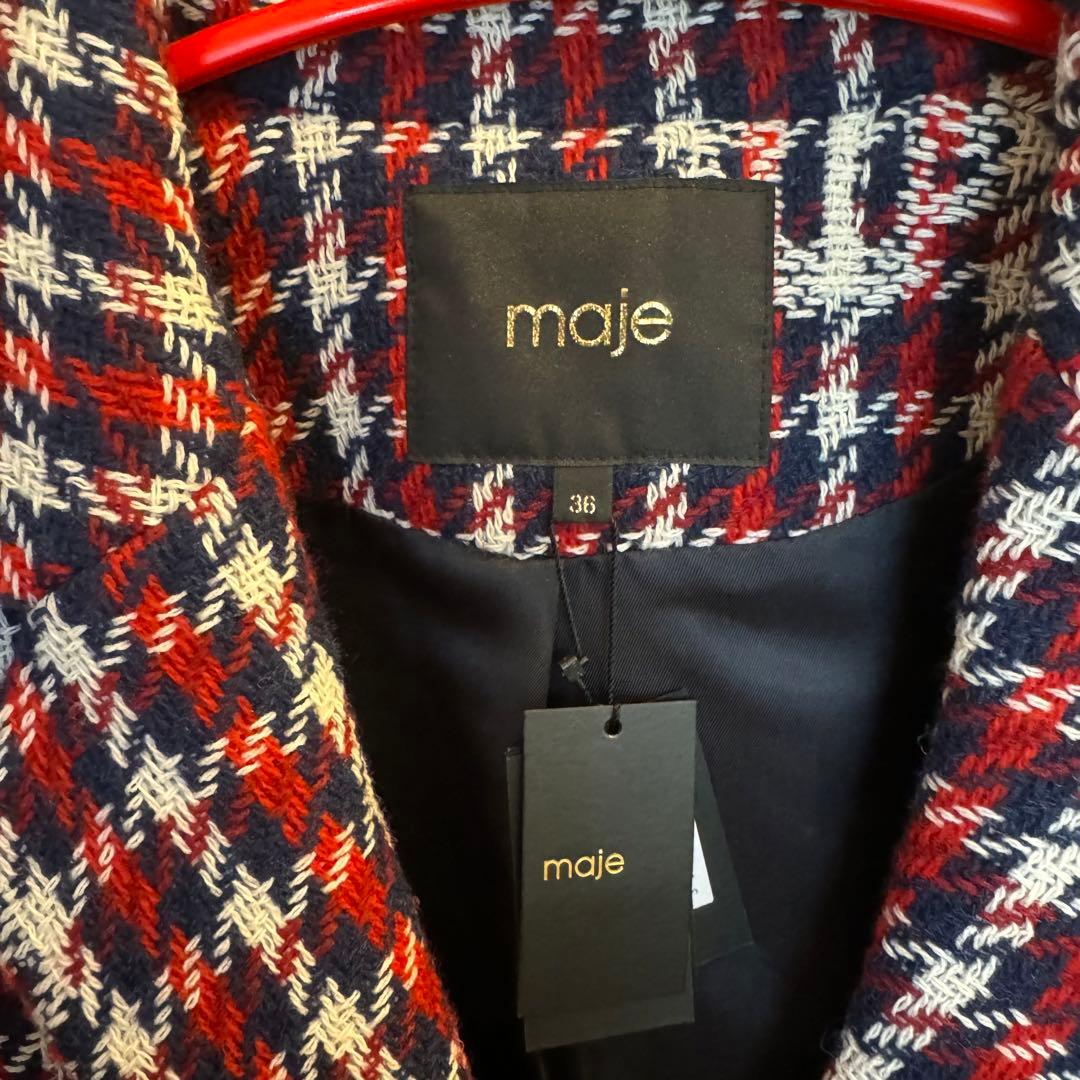 maje ツイードジャケット