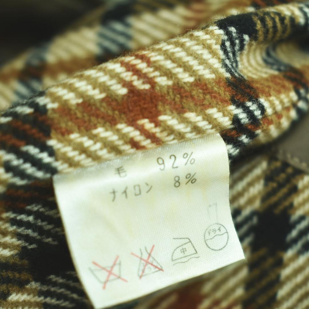 nbhr ダックス DAKS ウールライナー付き ステンカラーコート