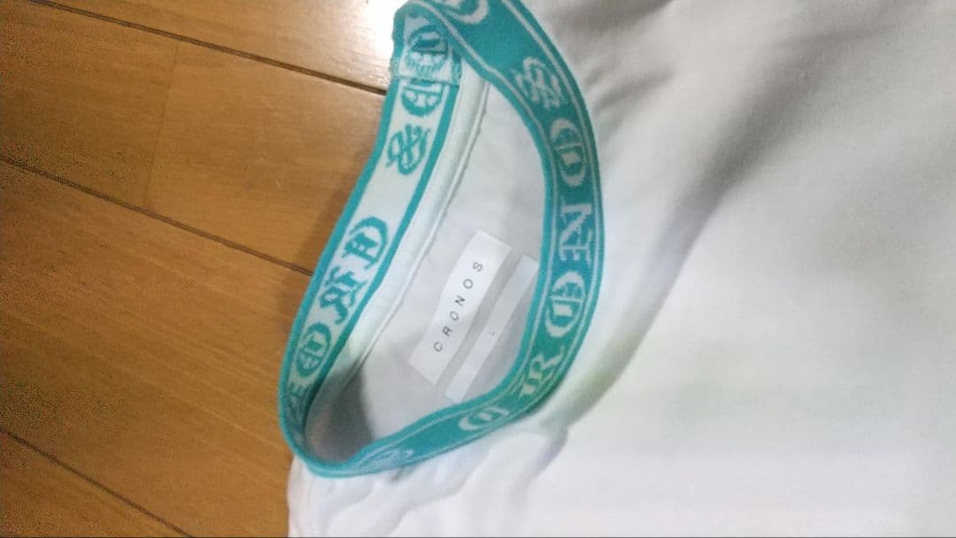 「希少」クロノス 沖縄店舗限定 ティファニーブルー ネック ロングTシャツ