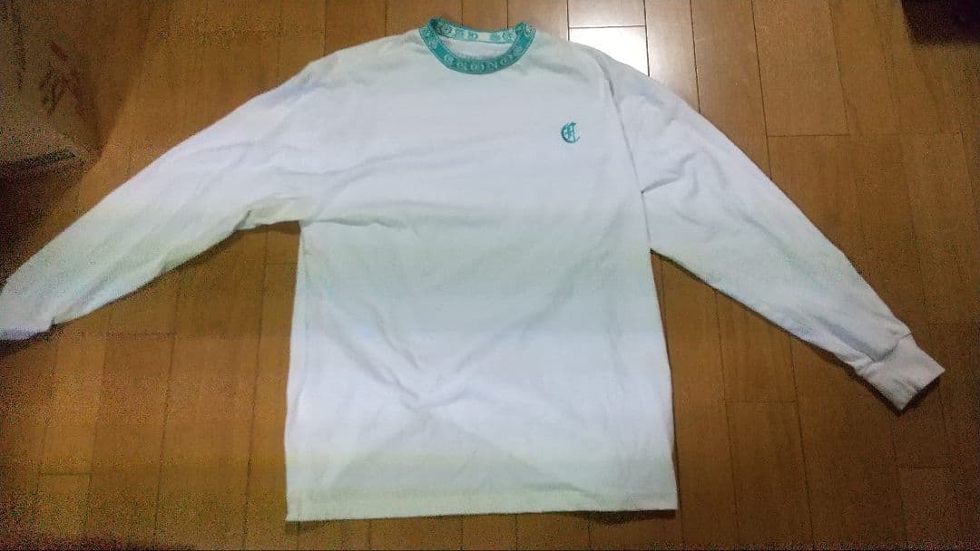 「希少」クロノス 沖縄店舗限定 ティファニーブルー ネック ロングTシャツ