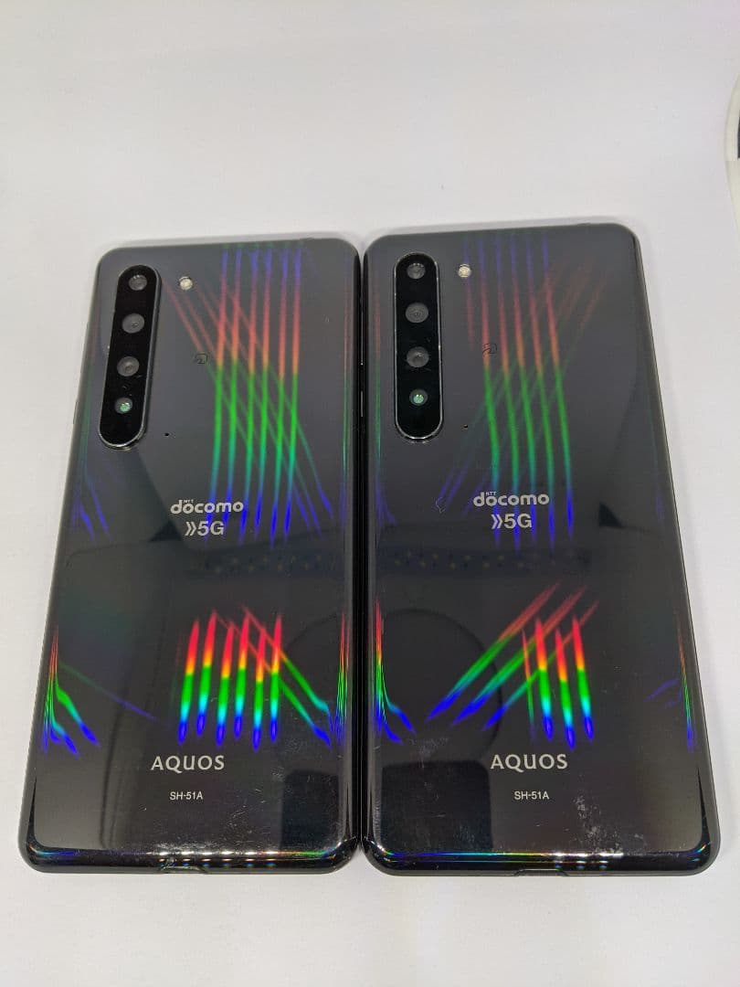 AQUOS R5G SH-51A android12 Simフリー2台②