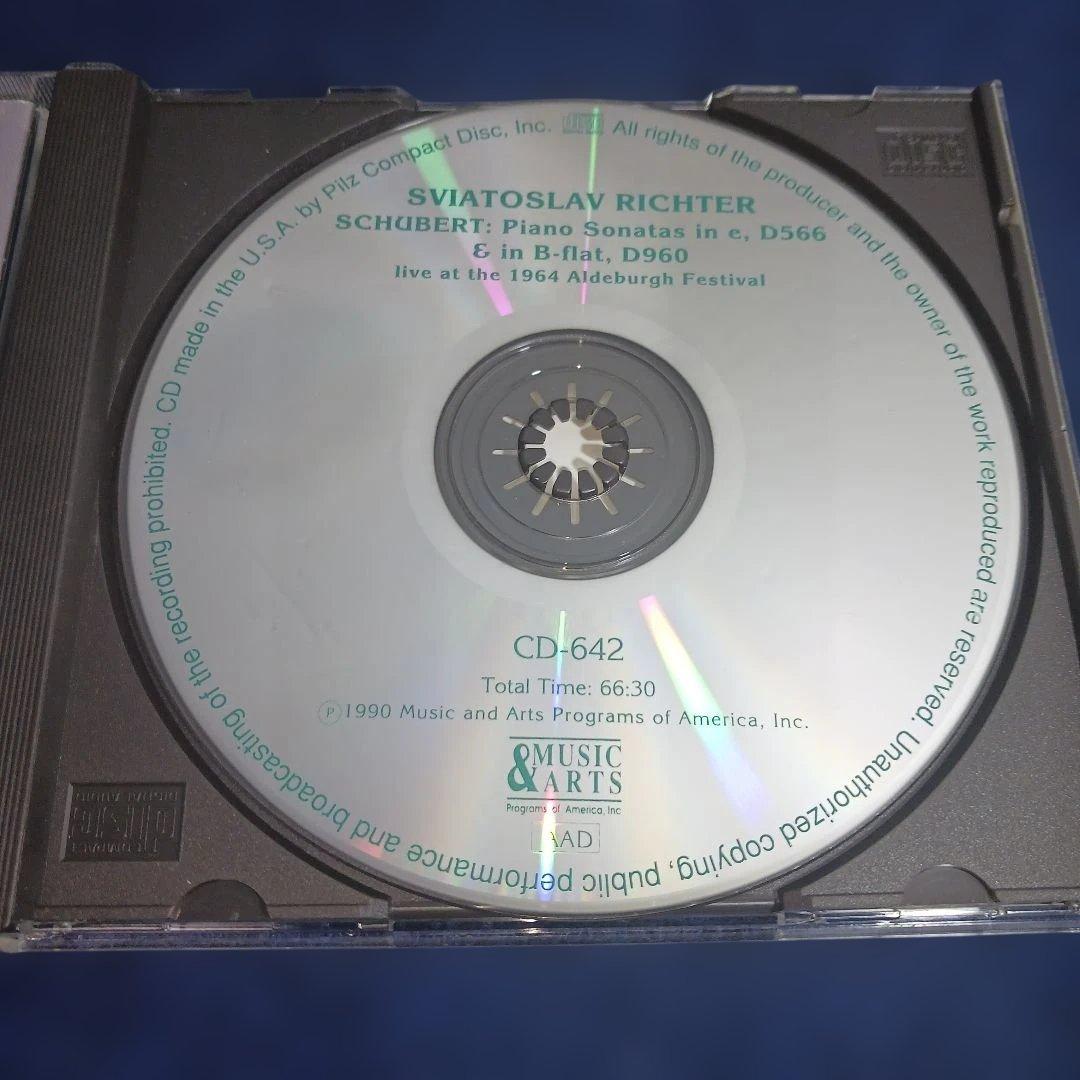 シューベルト: ピアノソナタ D566 & D960　CD-642