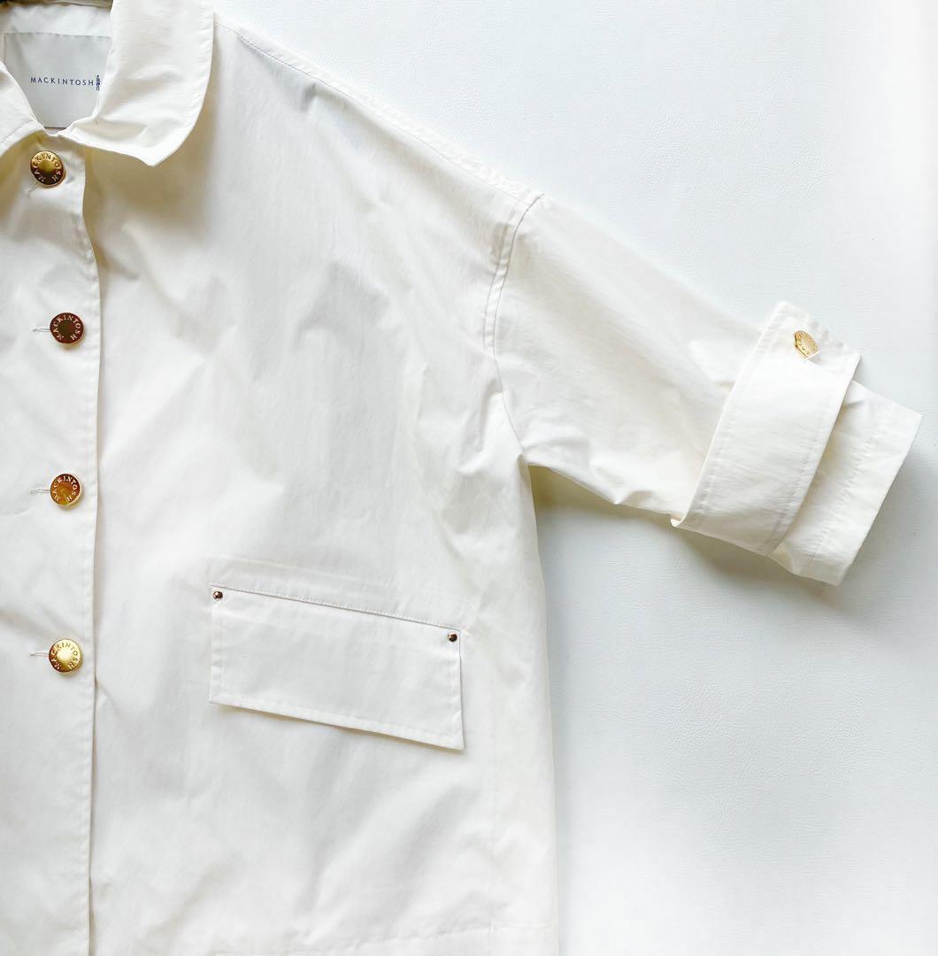 24SS マッキントッシュ　ハンビージャケット　EX　ホワイト金ボタン
