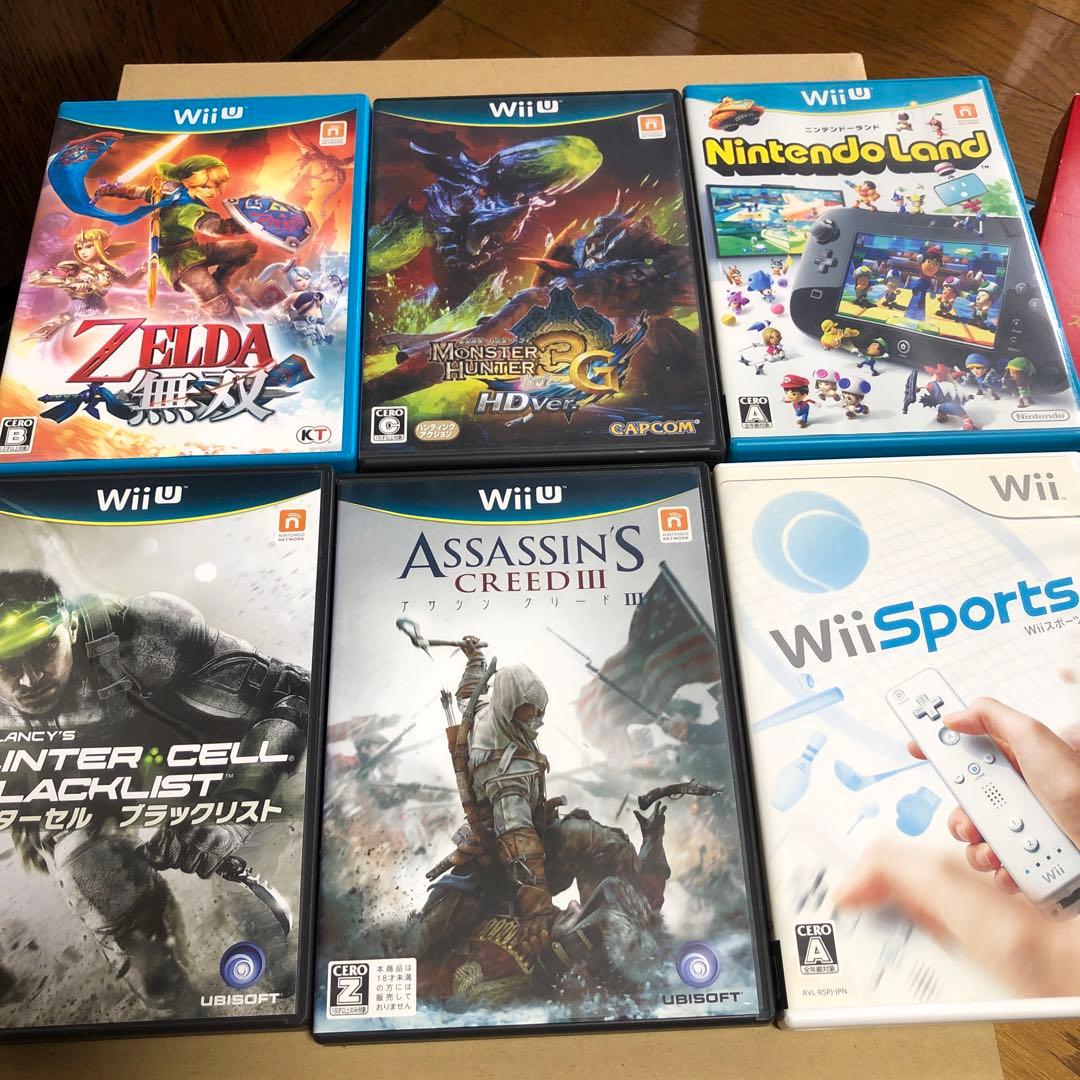 Nintendo Wii U 本体、コントローラー、ソフトセット