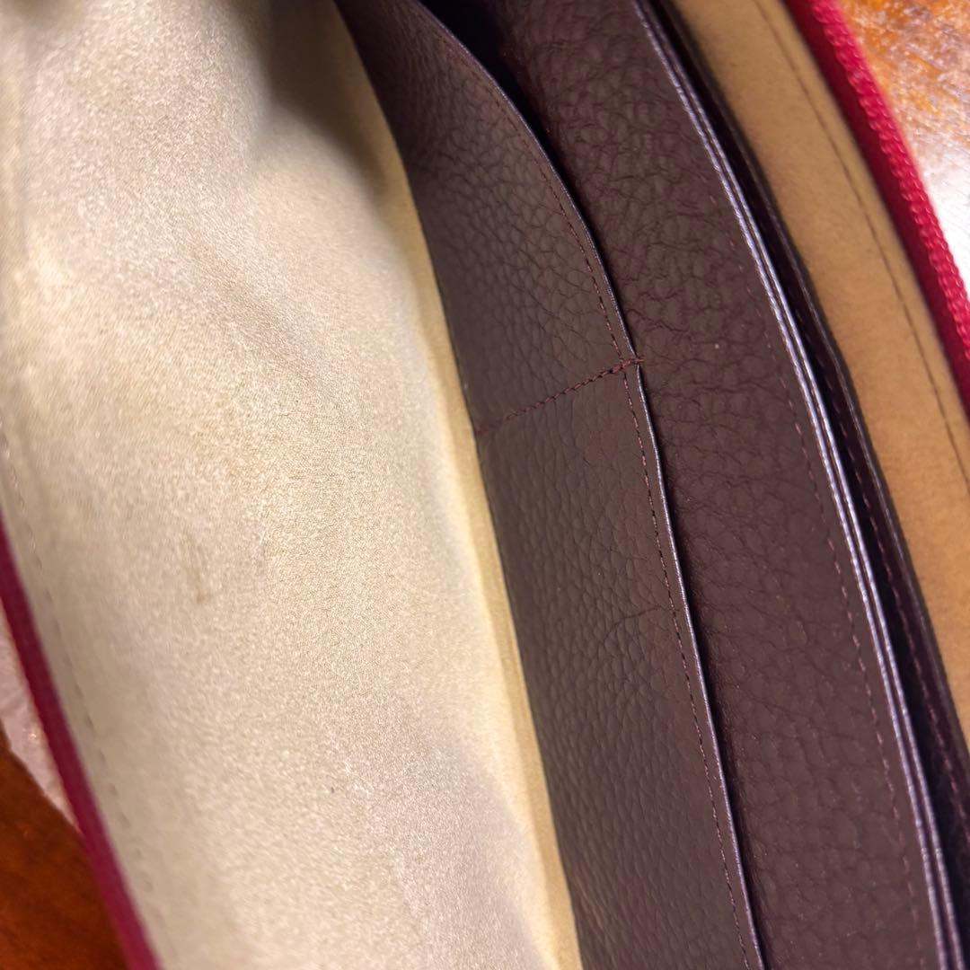 【美品】ATAO limo アタオ リモパールワイン 長財布