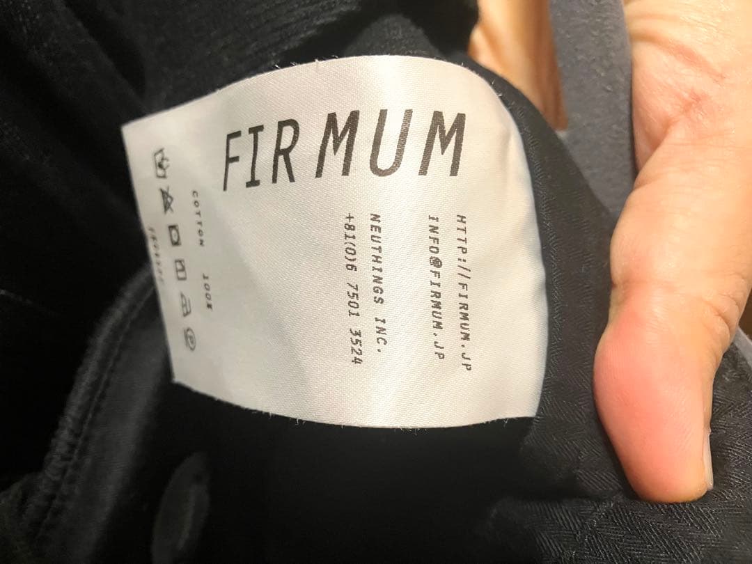 フィルマム firmum サロペット オーバーオール　秋冬春