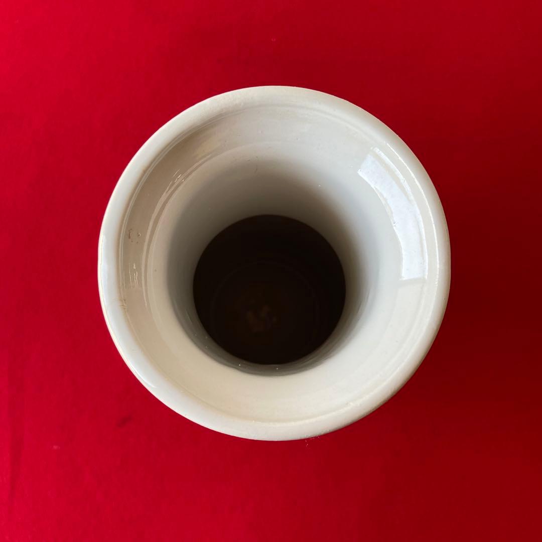 中国 アンティーク 花瓶 色絵 花鳥 人物文様 大型花器 飾り壺　e1357-G