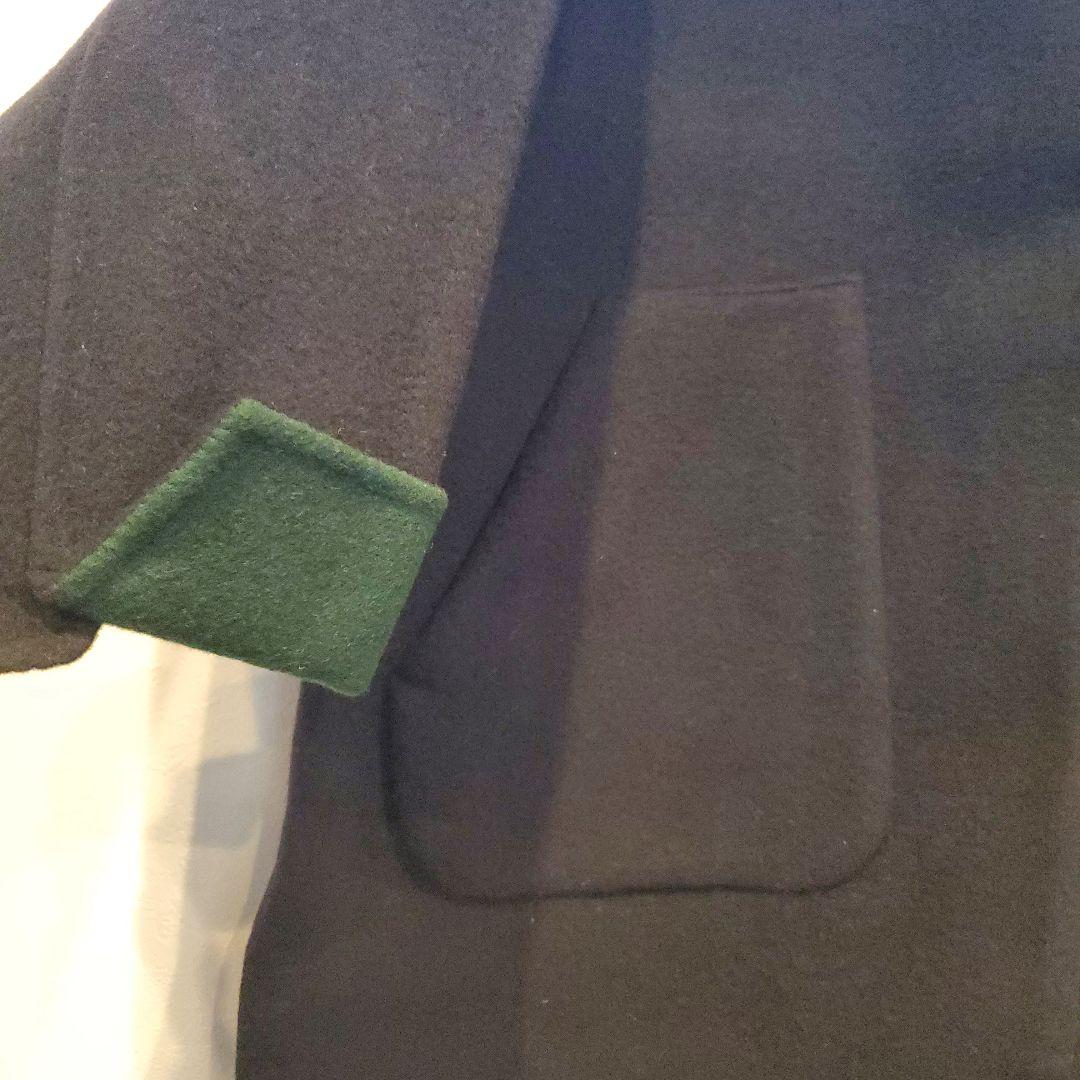 ENFOLD エンフォルド ノーカラーウールコート 新品