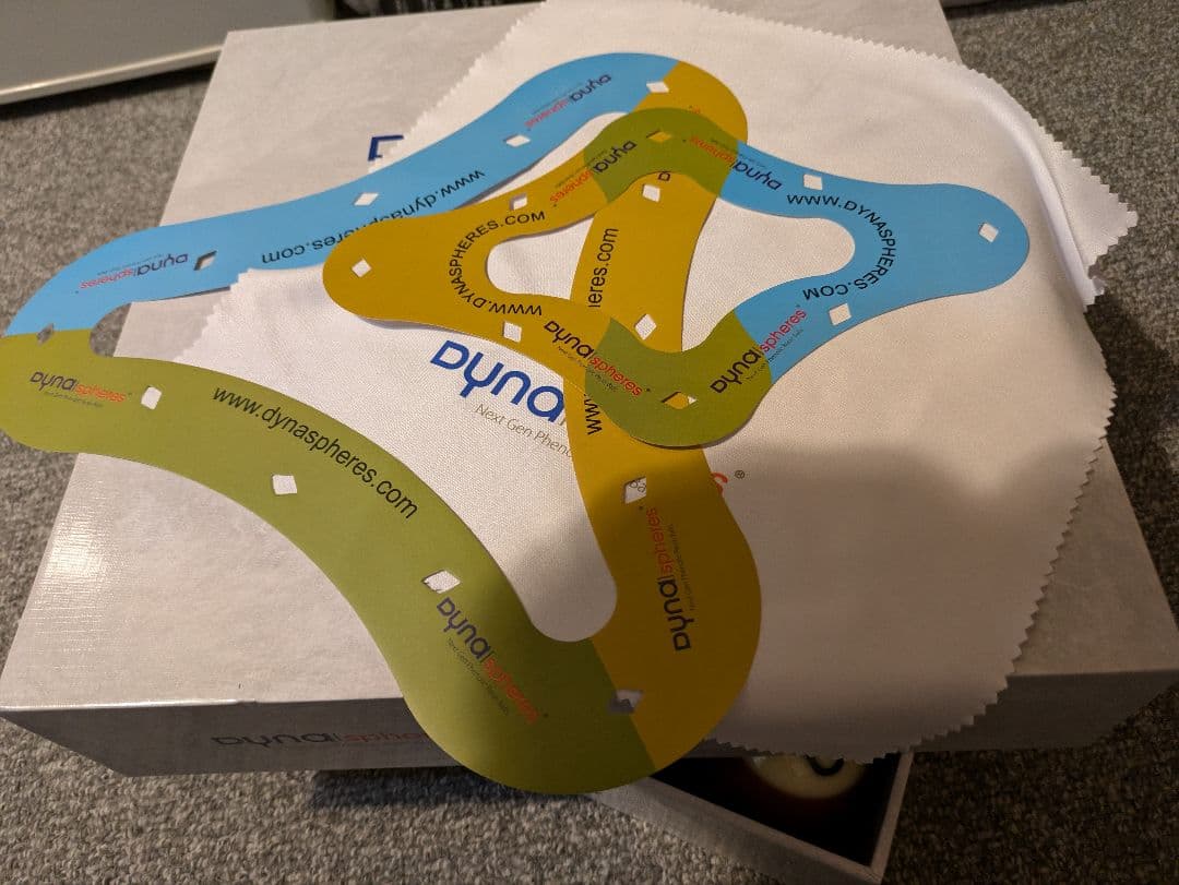 dynaspheres PALLADIUM TV ポケットビリヤードボール